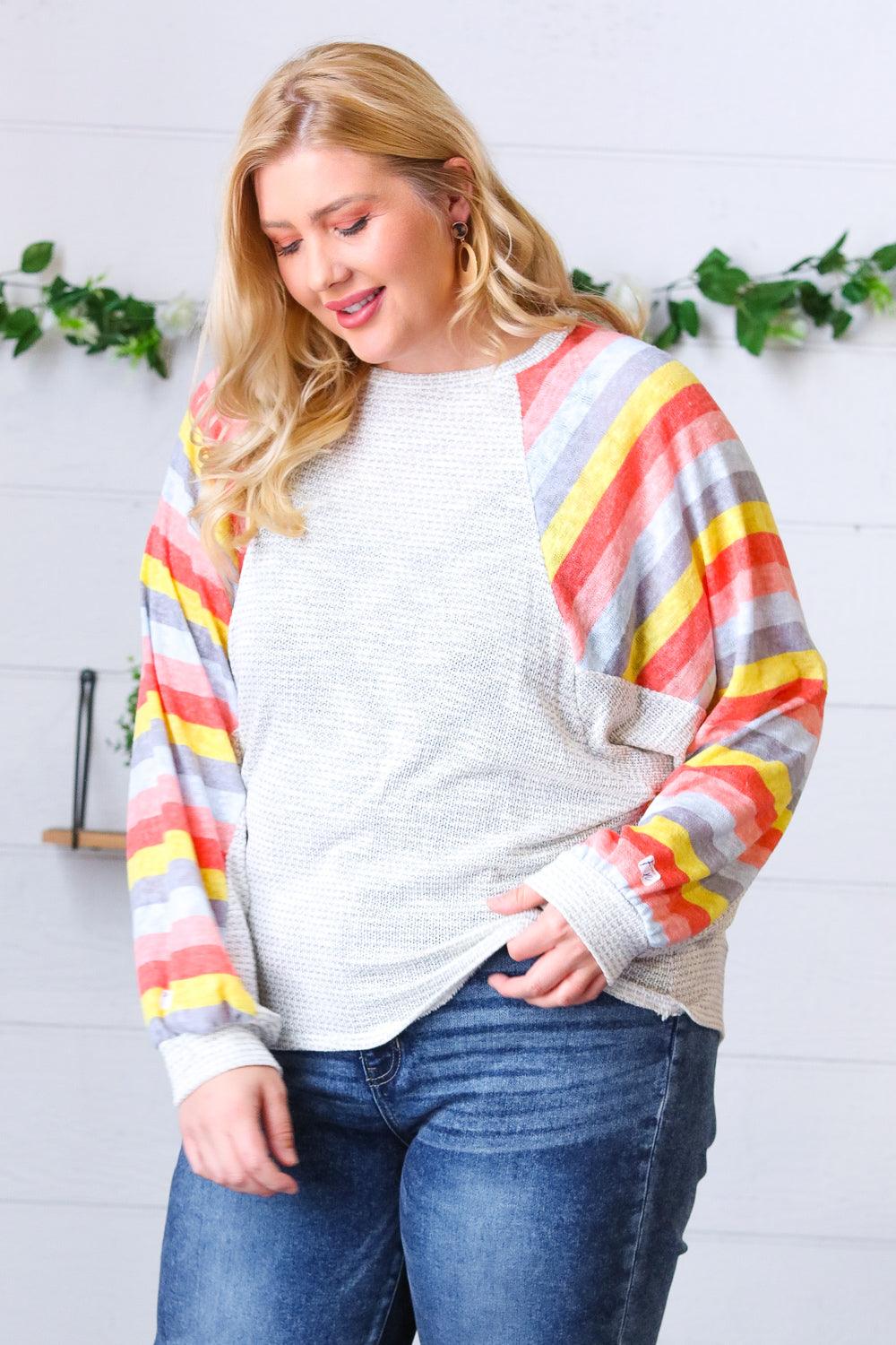 Gotta Have It Raglan Top - Atomic Wildflower