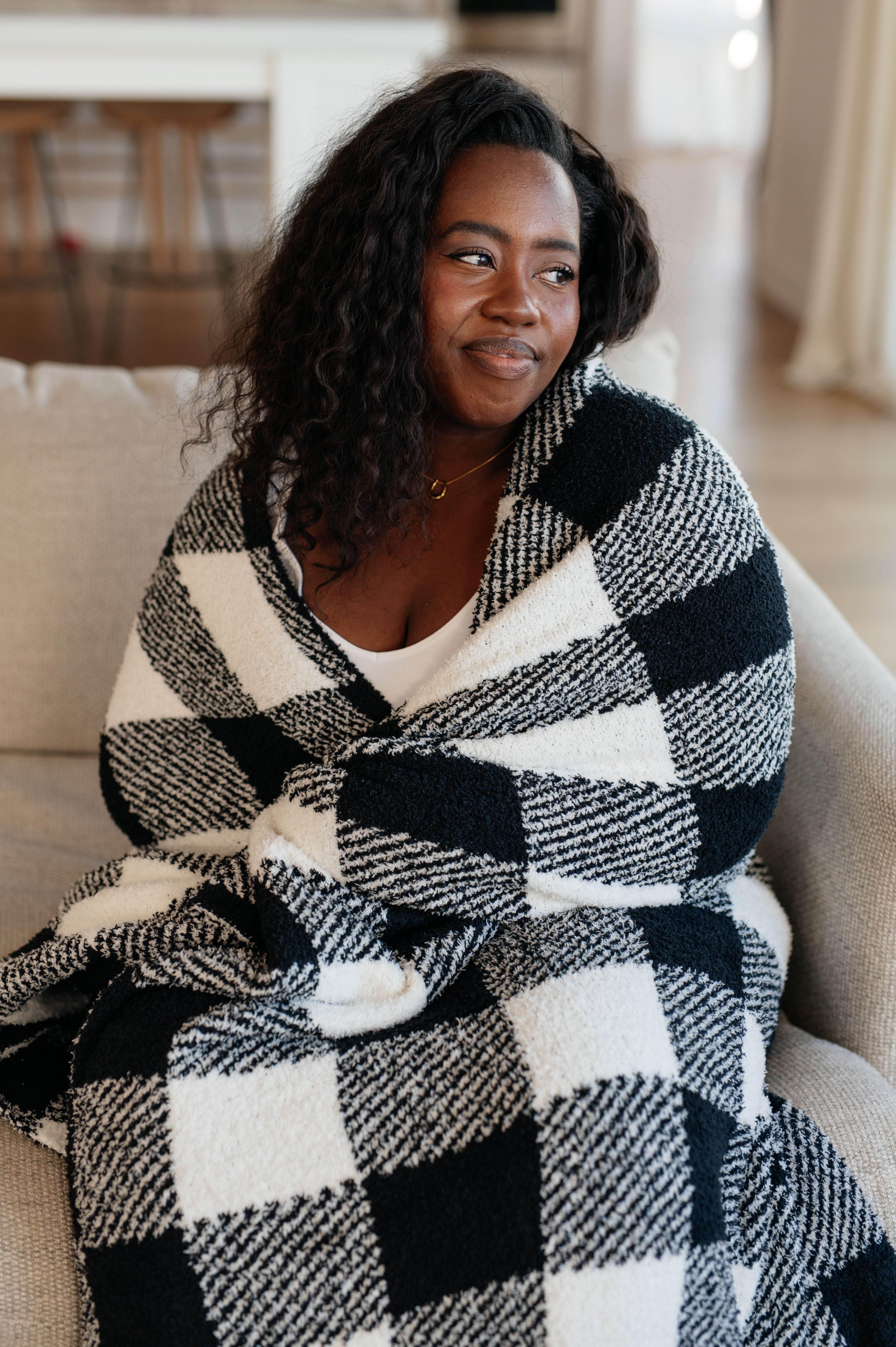 Penny Blanket Single Cuddle Size • Plaid