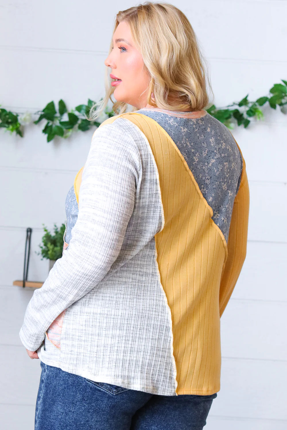 Hot Shot Pattern Block Pullover - Atomic Wildflower
