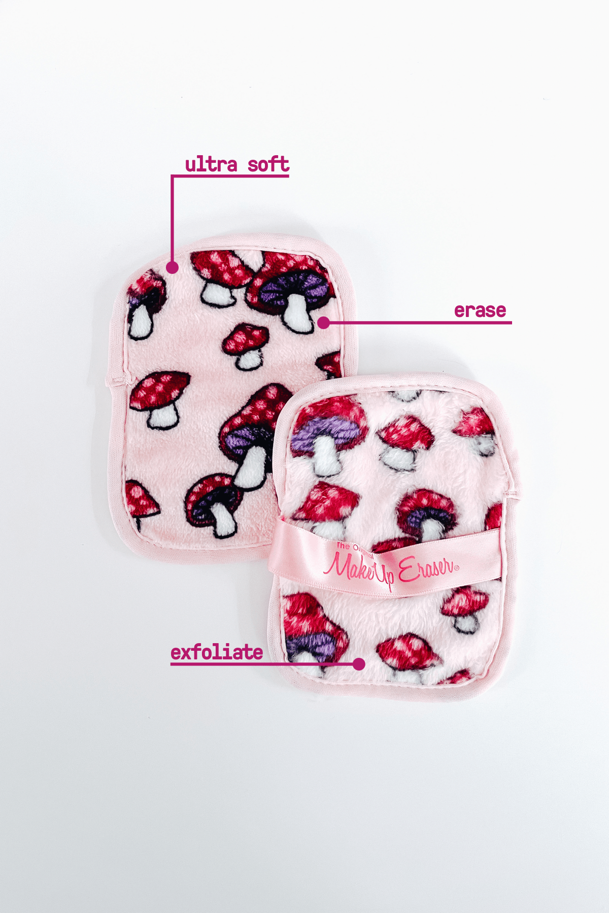 The Original MakeUp Eraser • Mushroom 7-Day Set - Atomic Wildflower