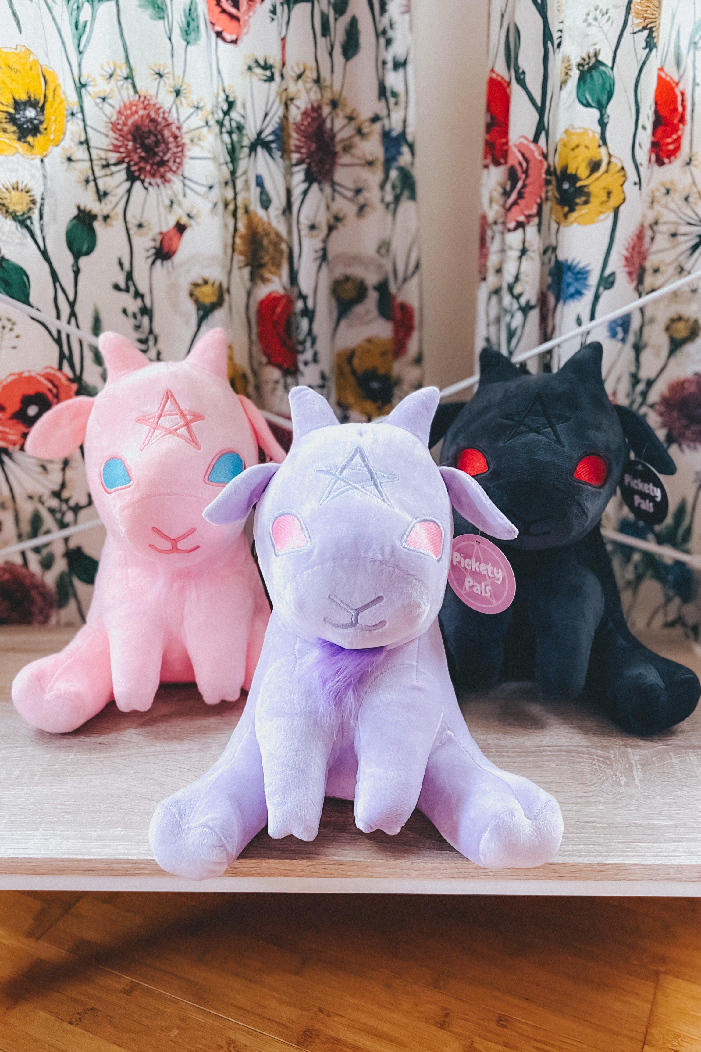 Baphy The Witchy Baby Goat Plushie • Lavender - Atomic Wildflower