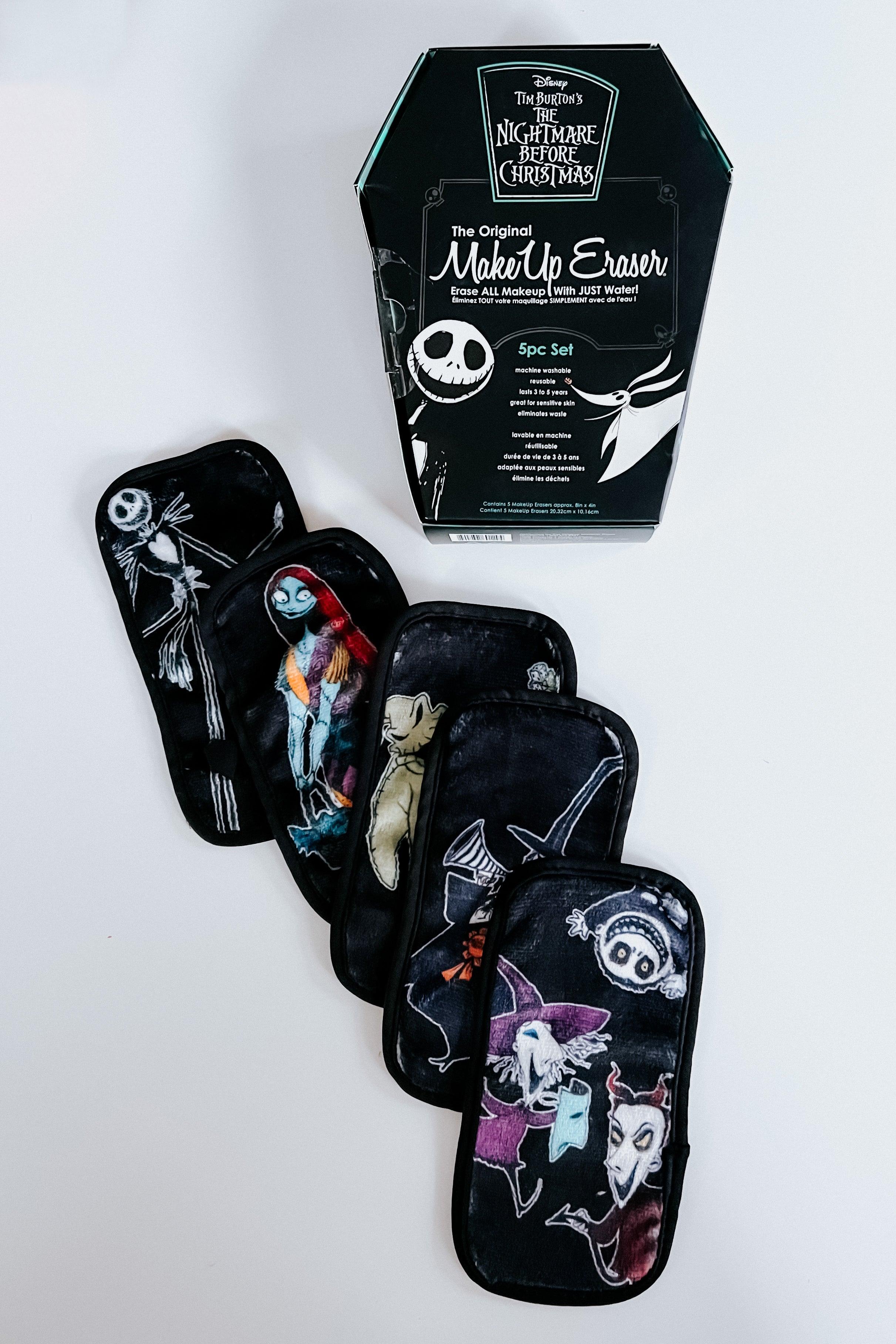 The Original MakeUp Eraser • Nightmare Before Christmas 5pc Mini Set © Disney - Atomic Wildflower