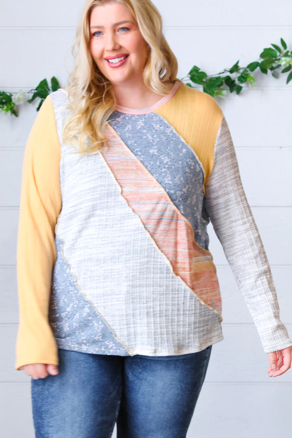 Hot Shot Pattern Block Pullover - Atomic Wildflower