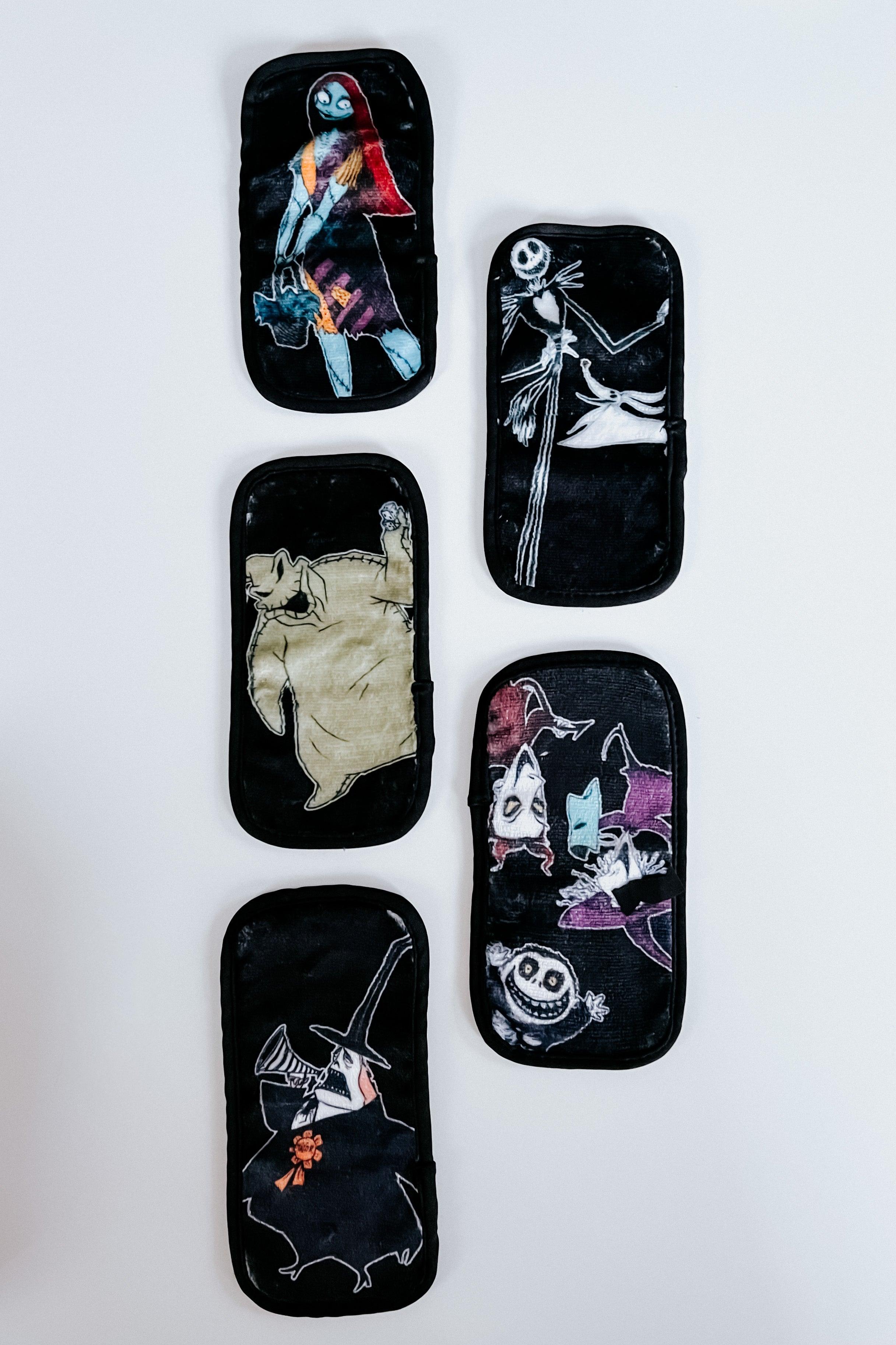 The Original MakeUp Eraser • Nightmare Before Christmas 5pc Mini Set © Disney - Atomic Wildflower