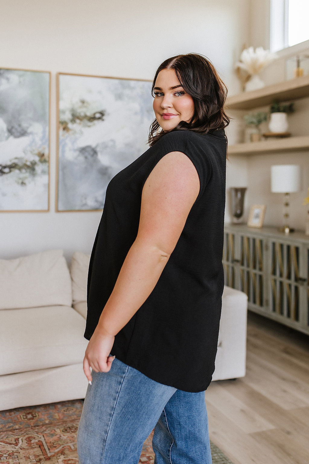 Elevate Everyday Blouse • Black