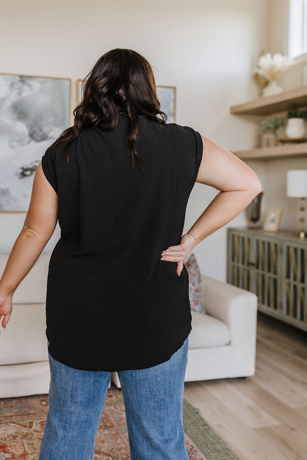 Elevate Everyday Blouse • Black