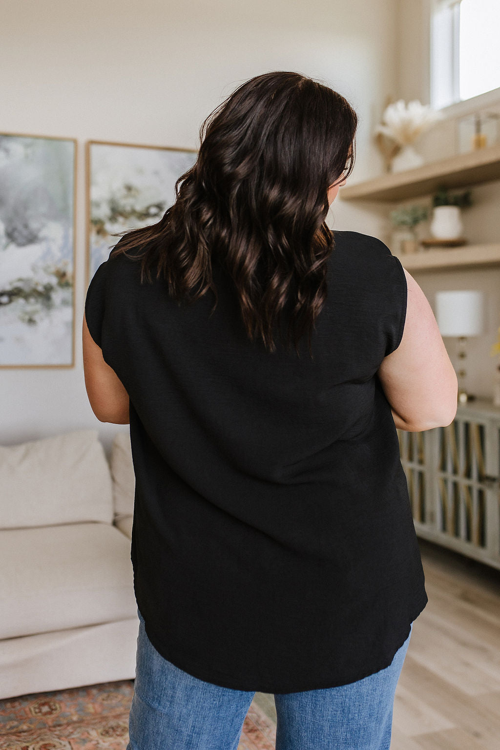 Elevate Everyday Blouse • Black