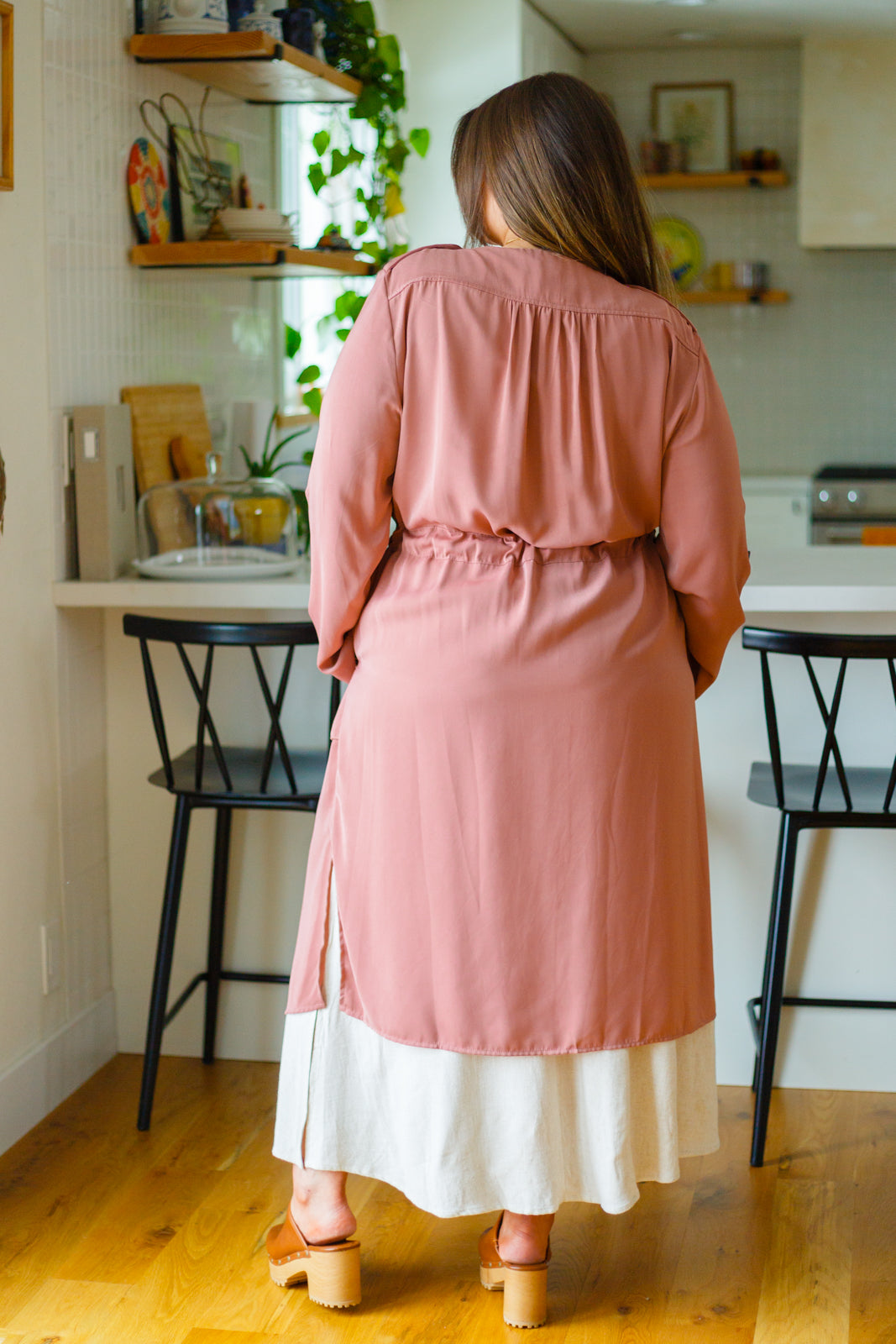 First Day Of Spring Jacket • Dusty Mauve