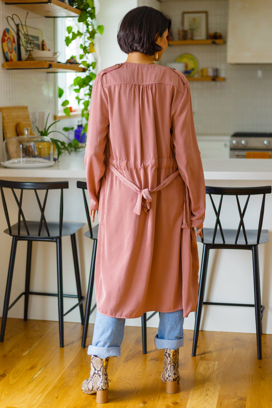 First Day Of Spring Jacket • Dusty Mauve