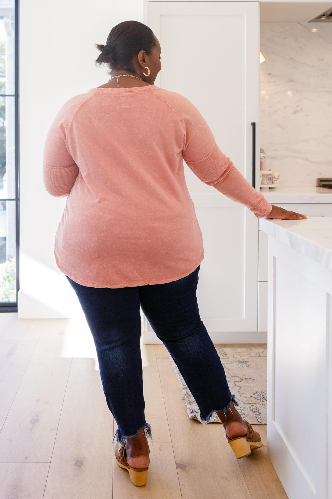 Fun Beginnings Raglan Top • Dusty Mauve