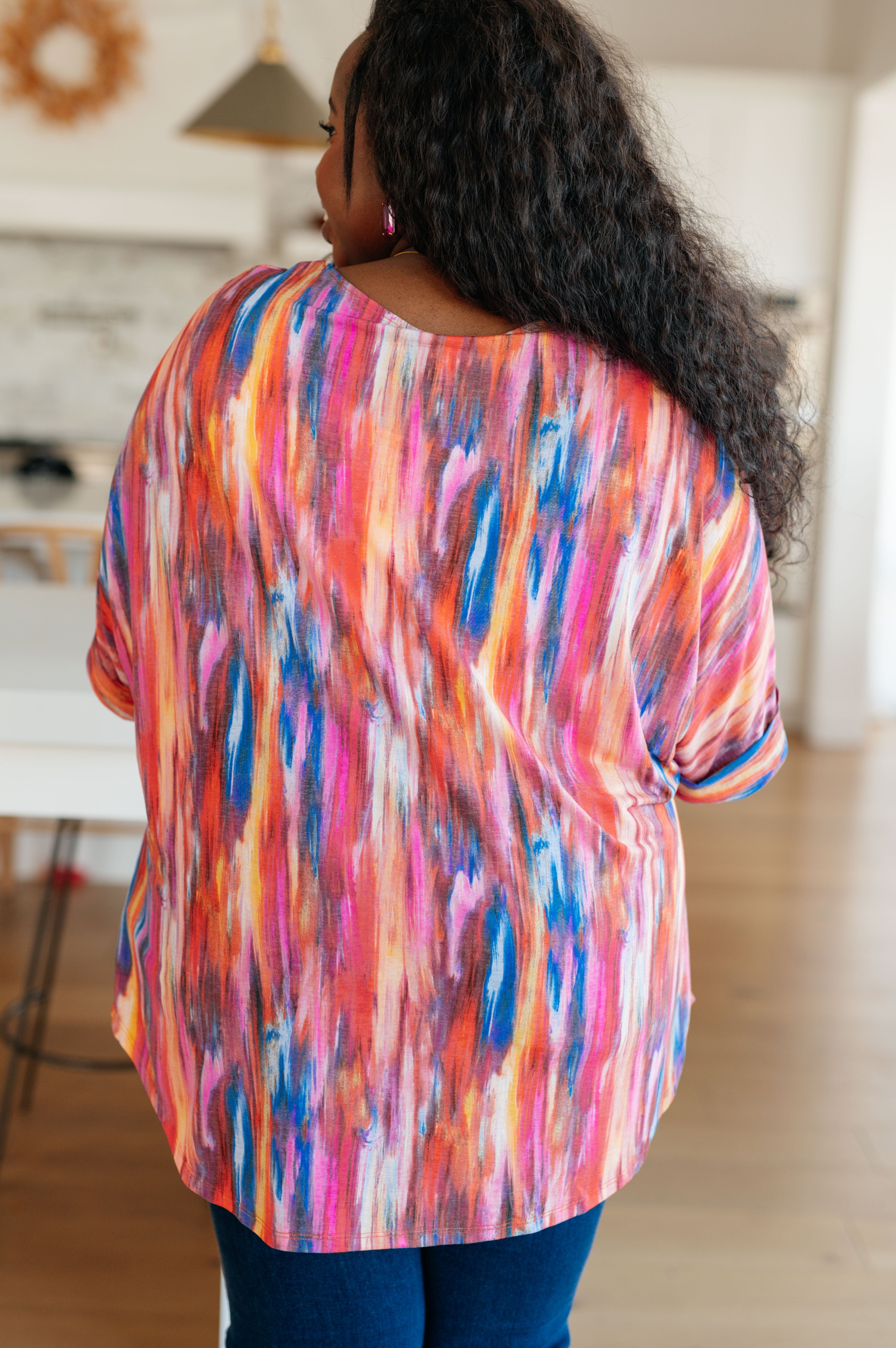 My Bae Boyfriend Top • Pink Kaleidoscope