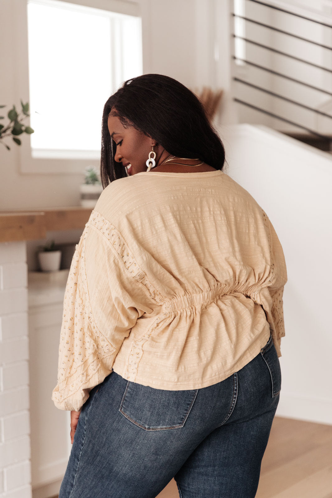 Streets of Prague Top • Peach - Atomic Wildflower