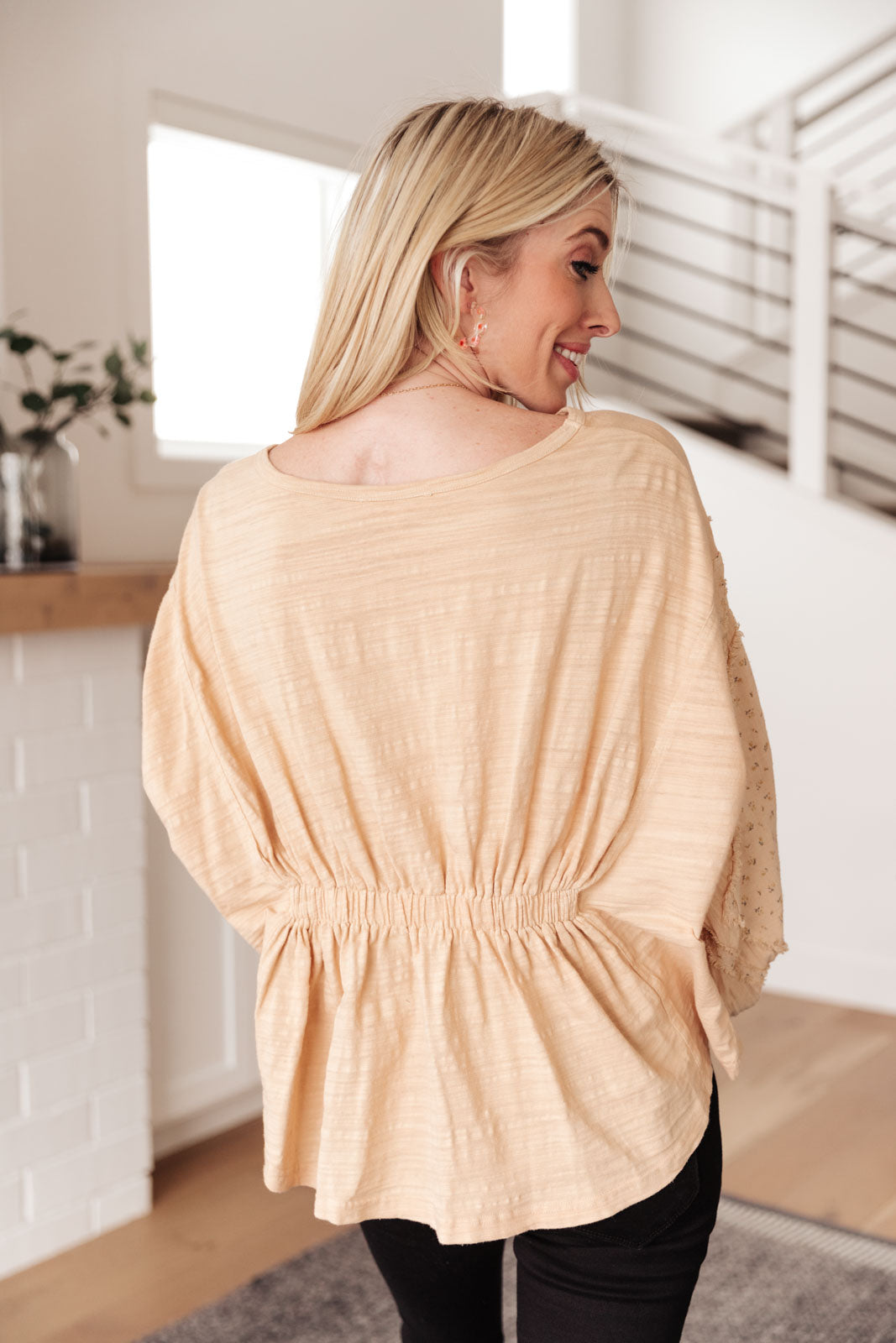 Streets of Prague Top • Peach - Atomic Wildflower