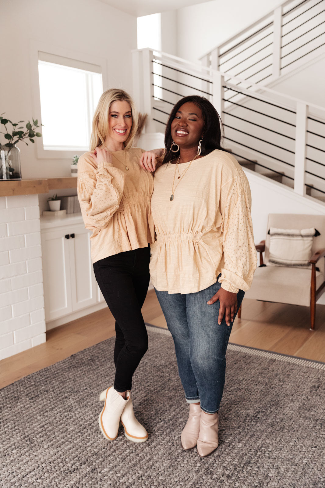Streets of Prague Top • Peach - Atomic Wildflower