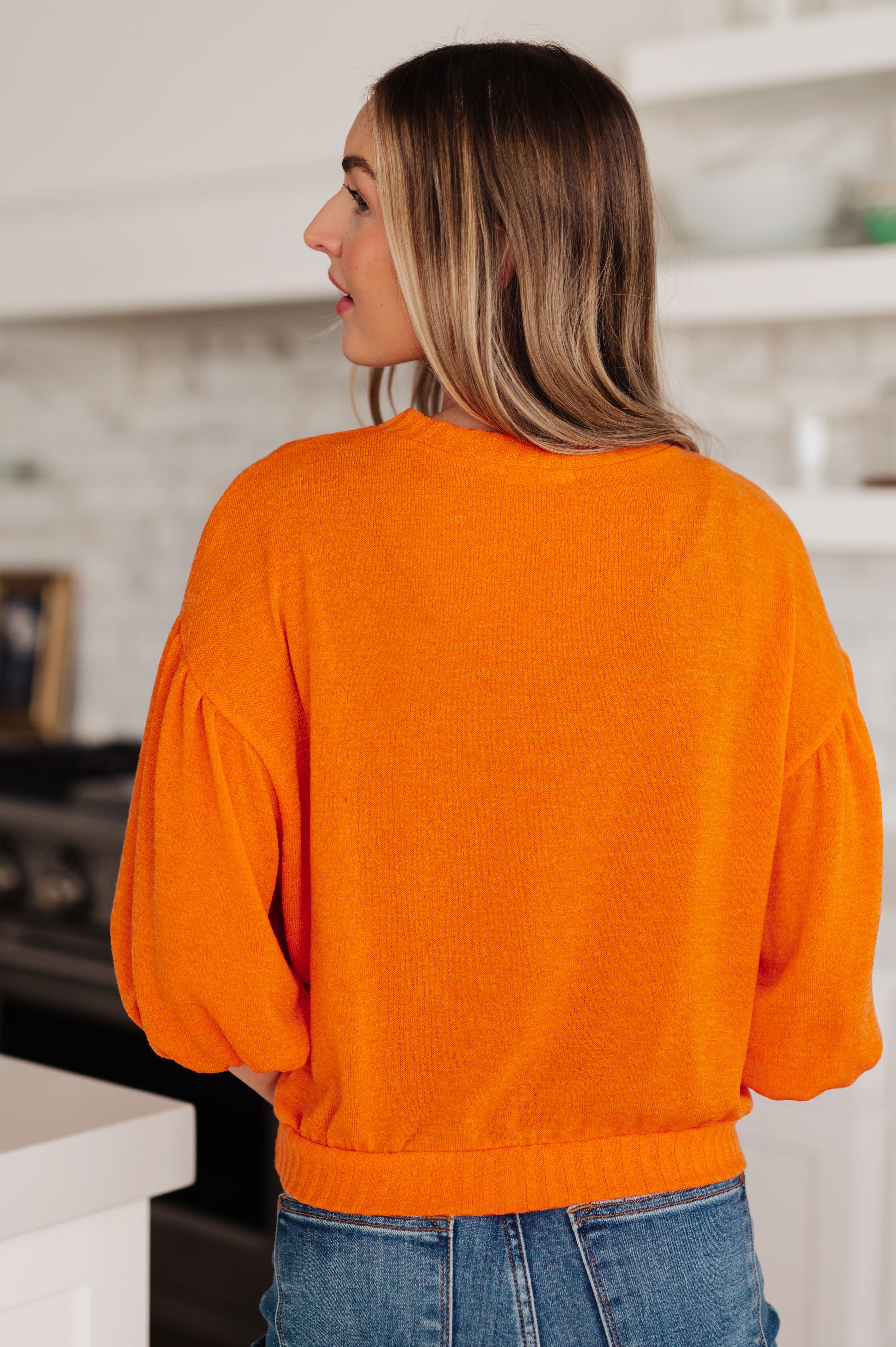 Subway Station Sweater • Orange