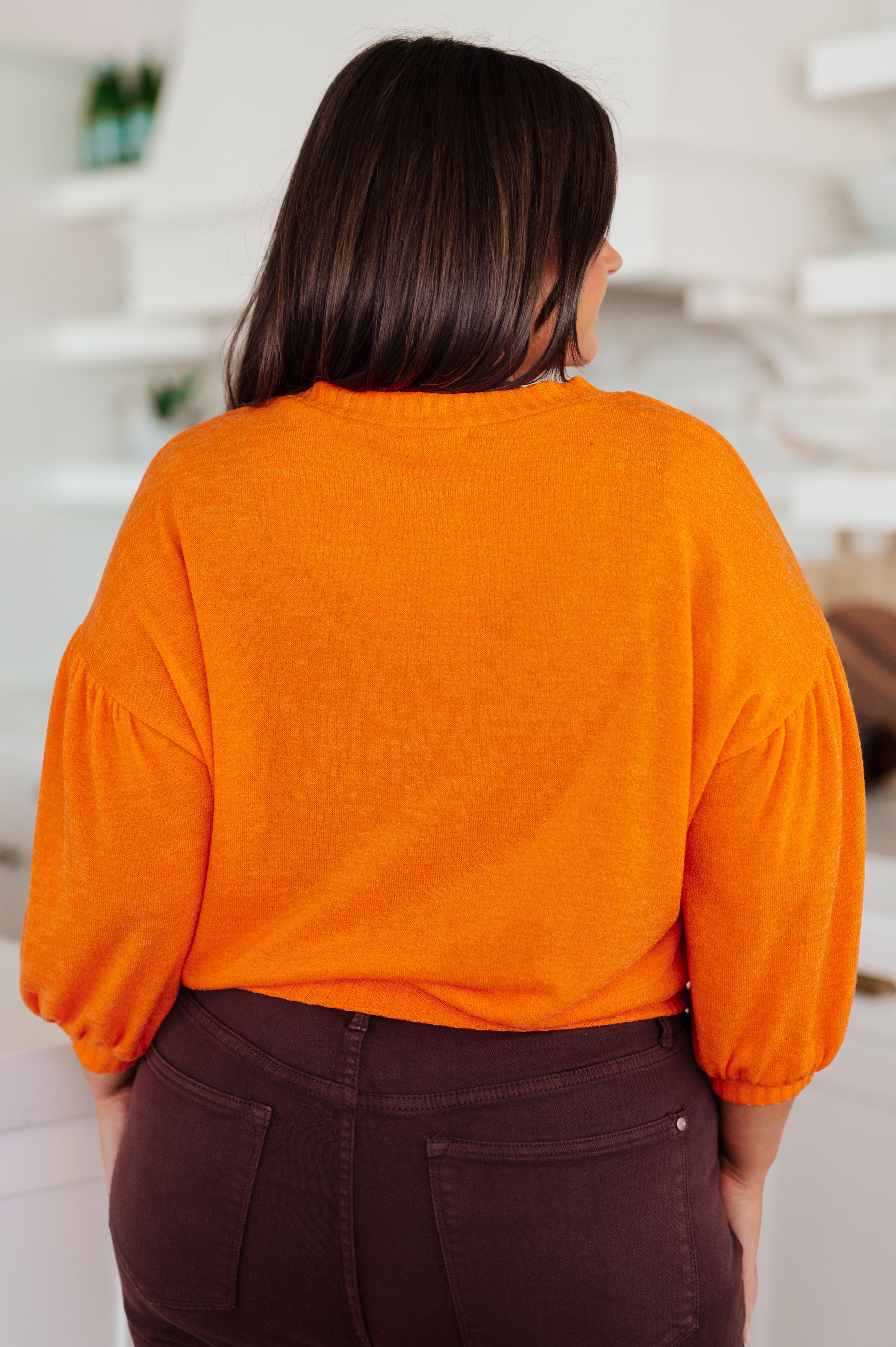 Subway Station Sweater • Orange