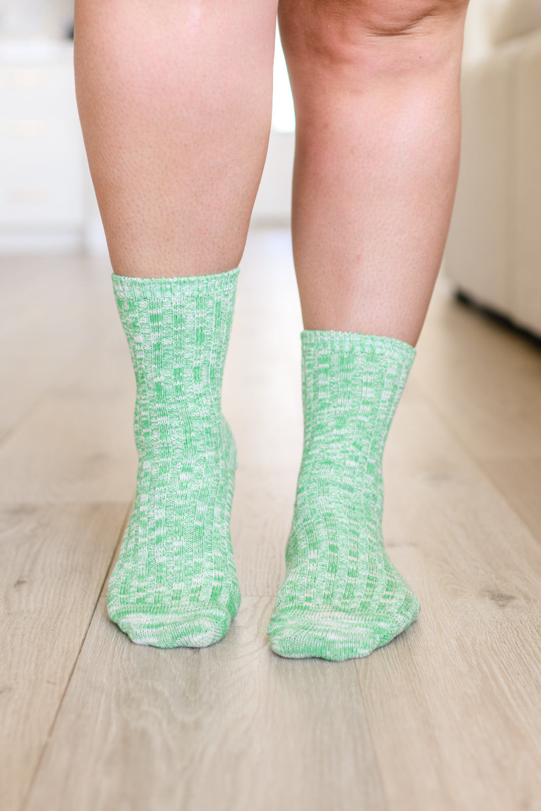 Sweet Socks Heathered Scrunch Socks - Atomic Wildflower