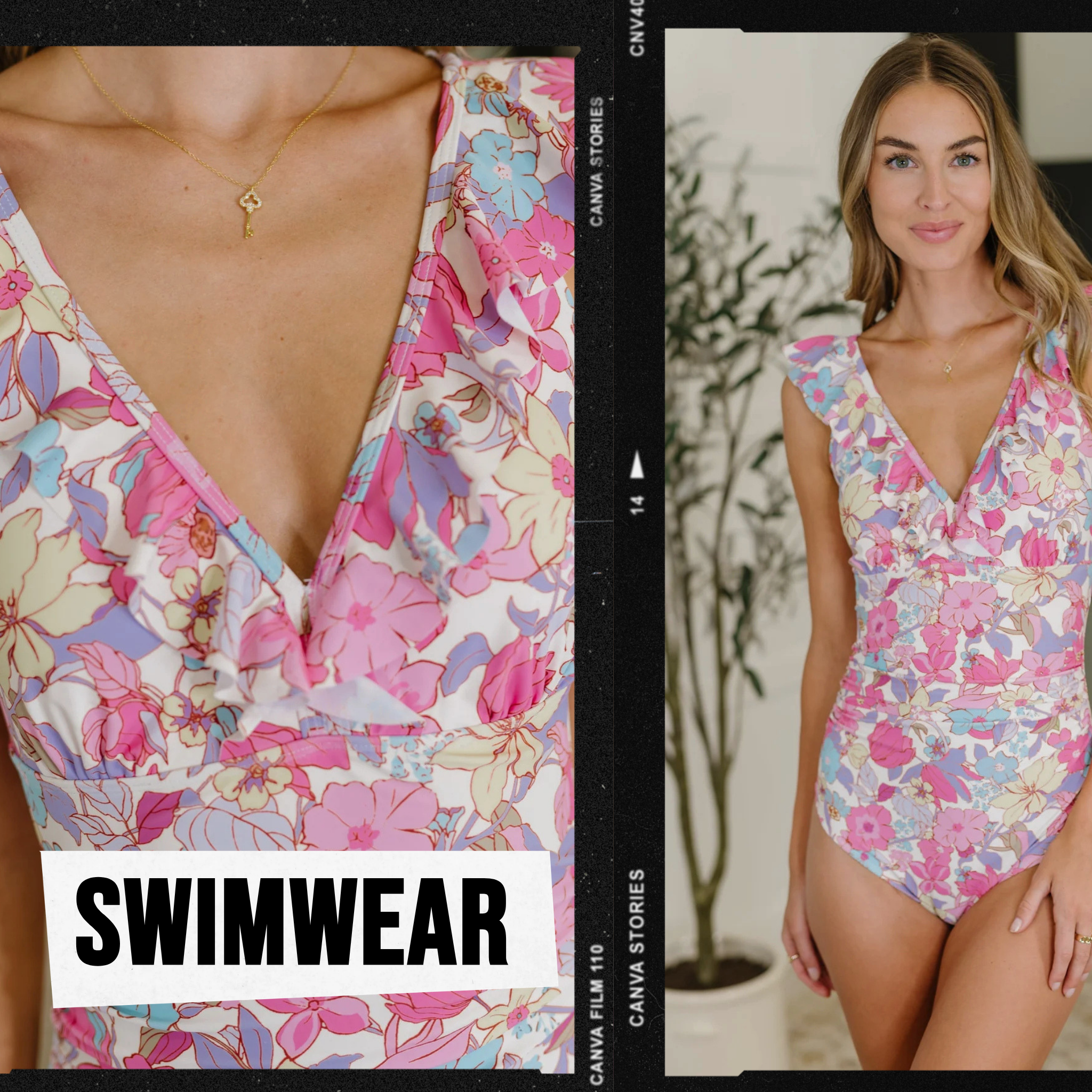 Swimwear - Atomic Wildflower