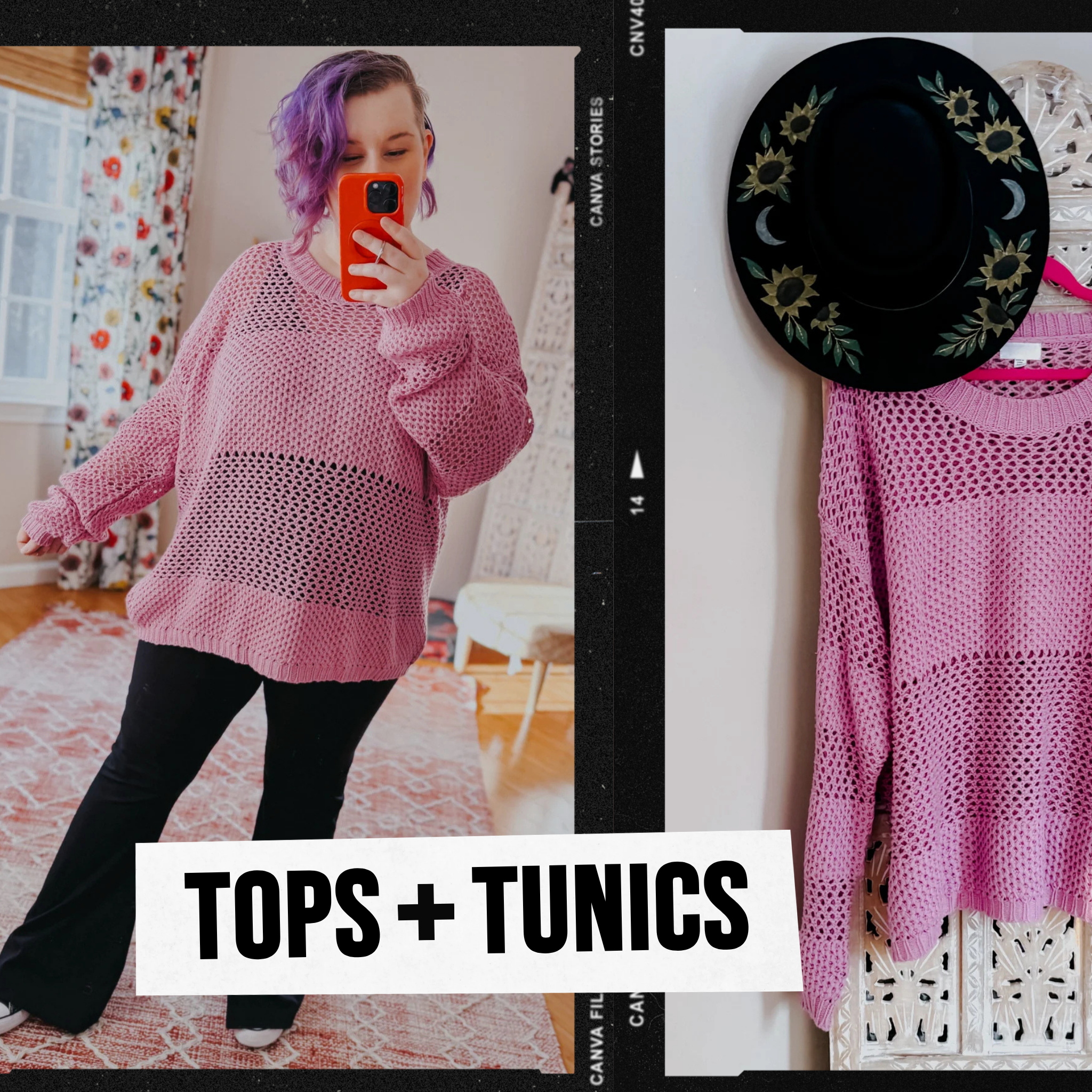 Tops + Tunics - Atomic Wildflower