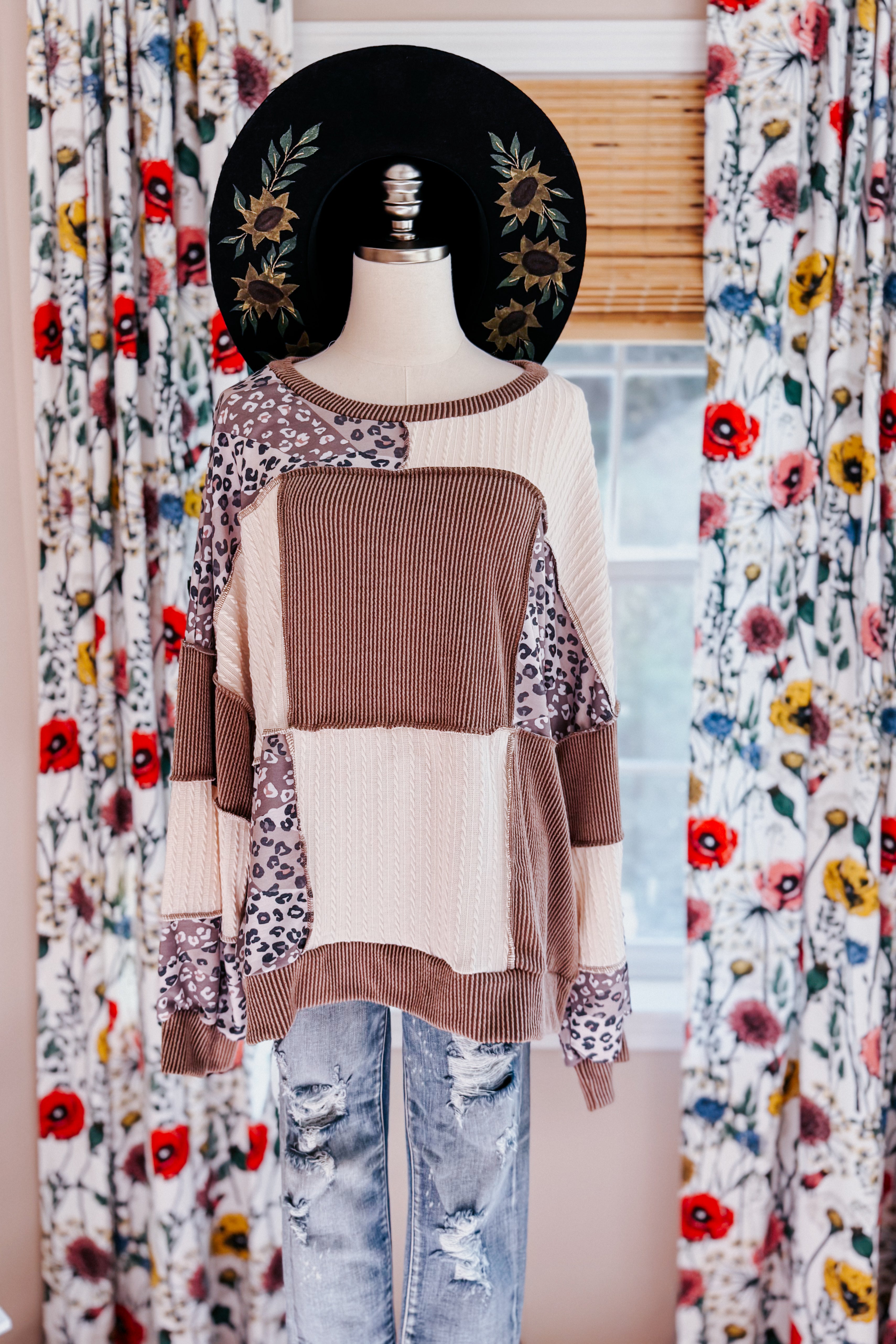 Wild Stitches Cable Knit Sweater
