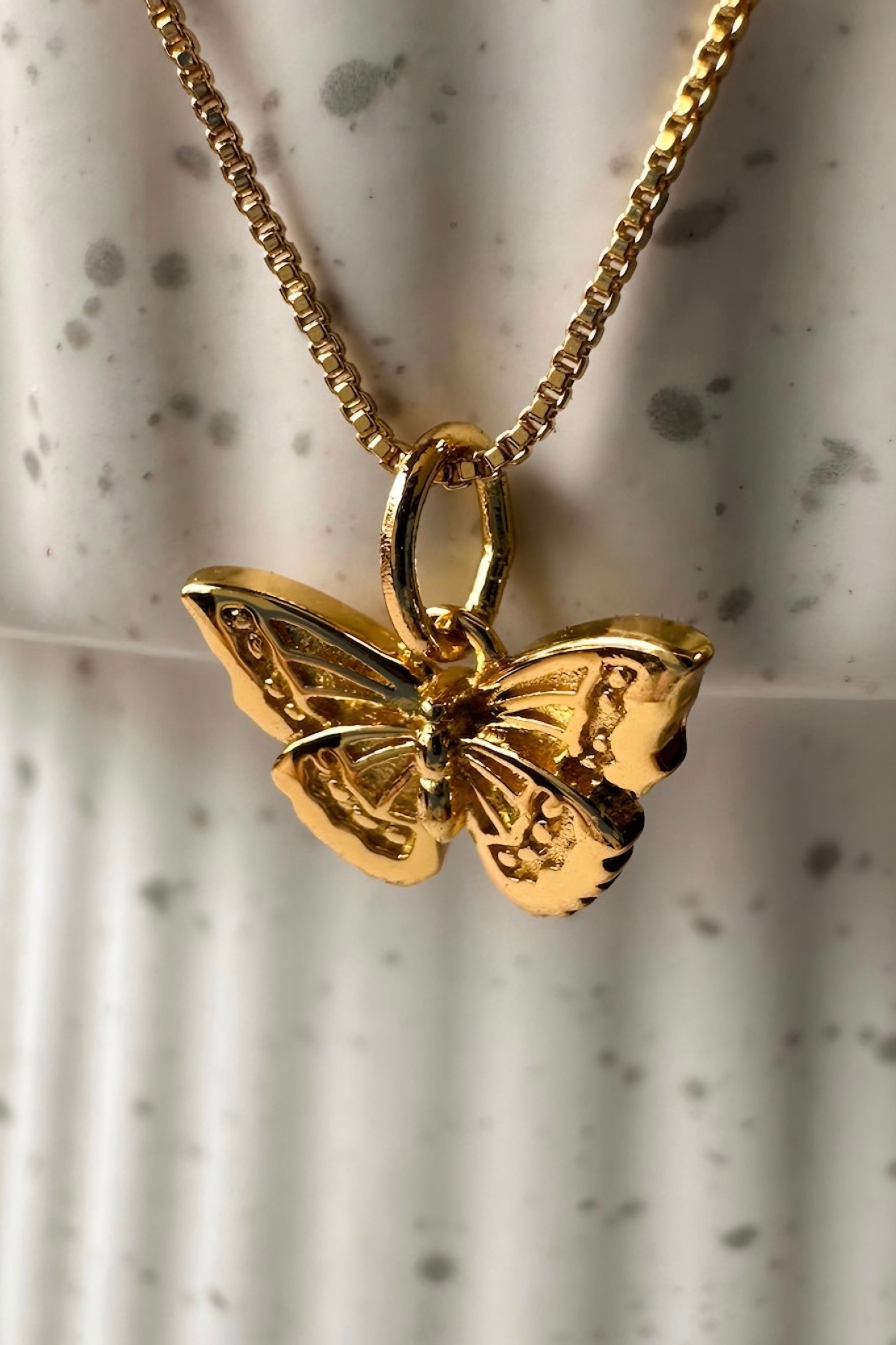 Belinda Dainty Butterfly Necklace
