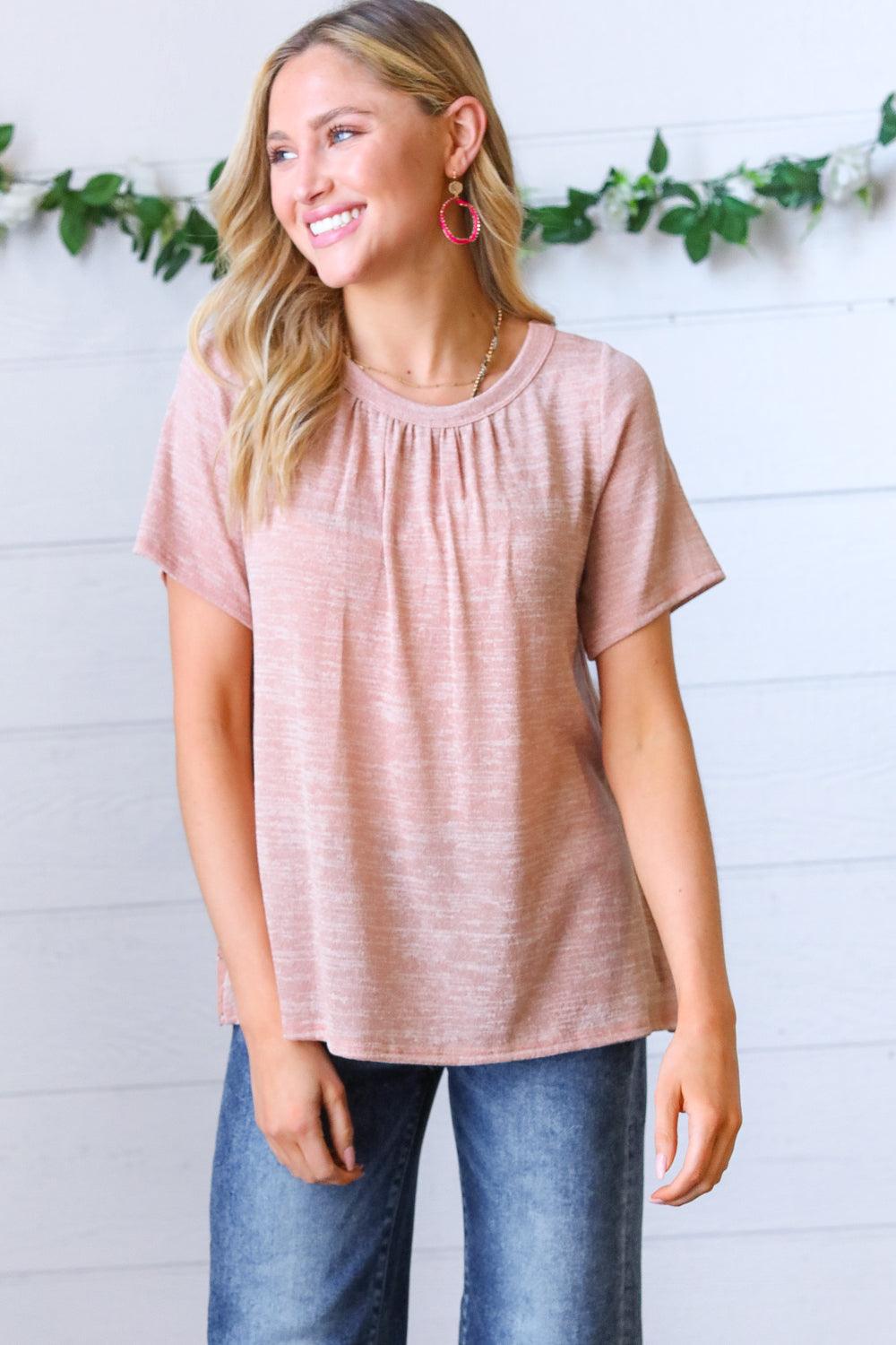 Misty Morning Tie Back Top - Atomic Wildflower