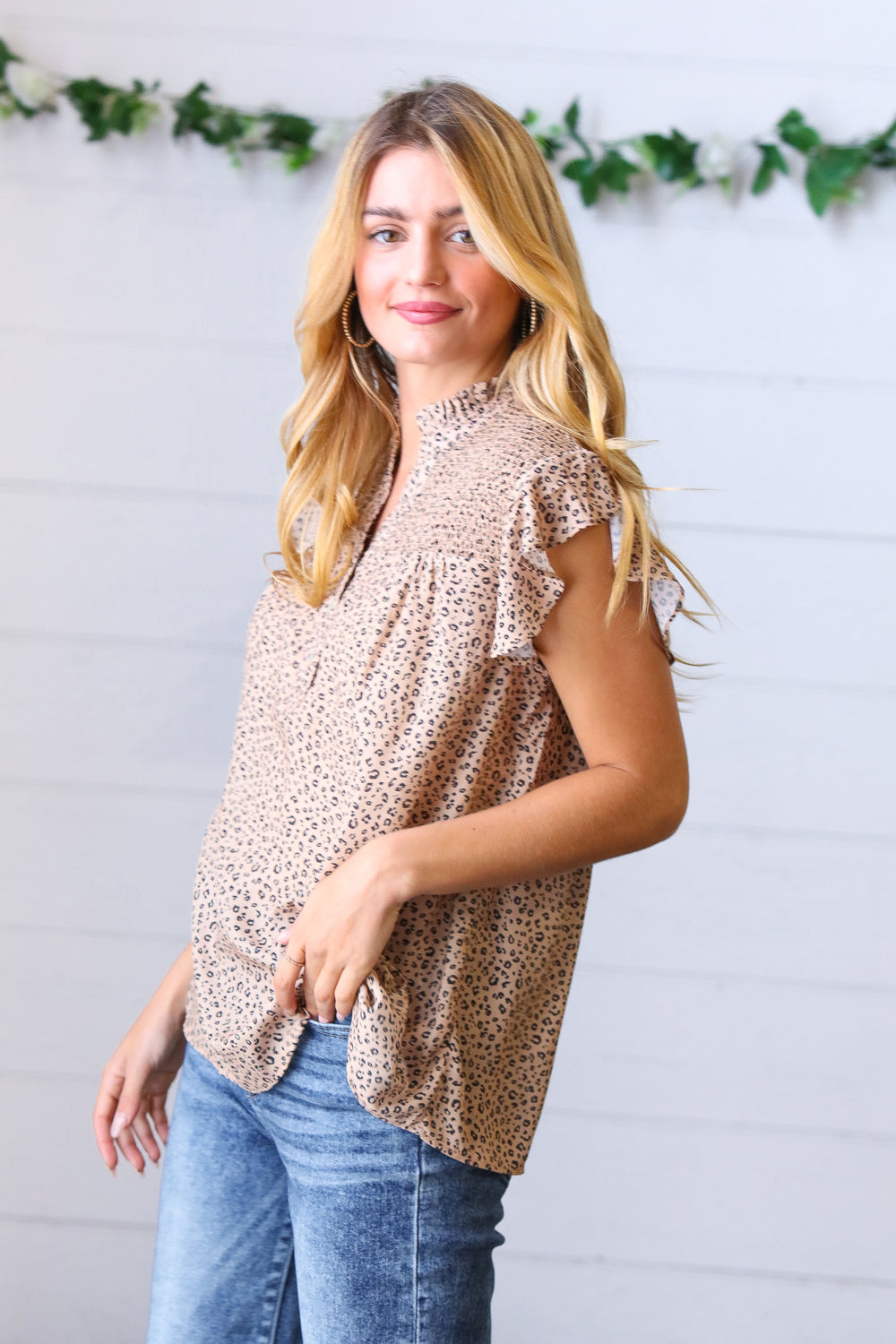 Real Love Animal Print Top