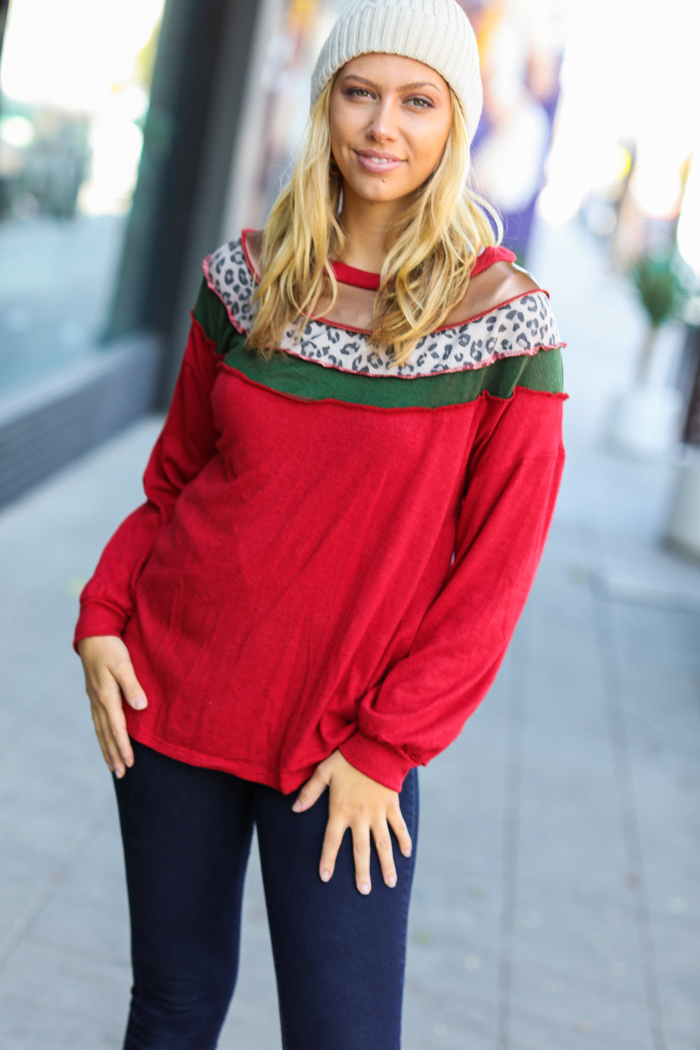 Christmas Red Pullover