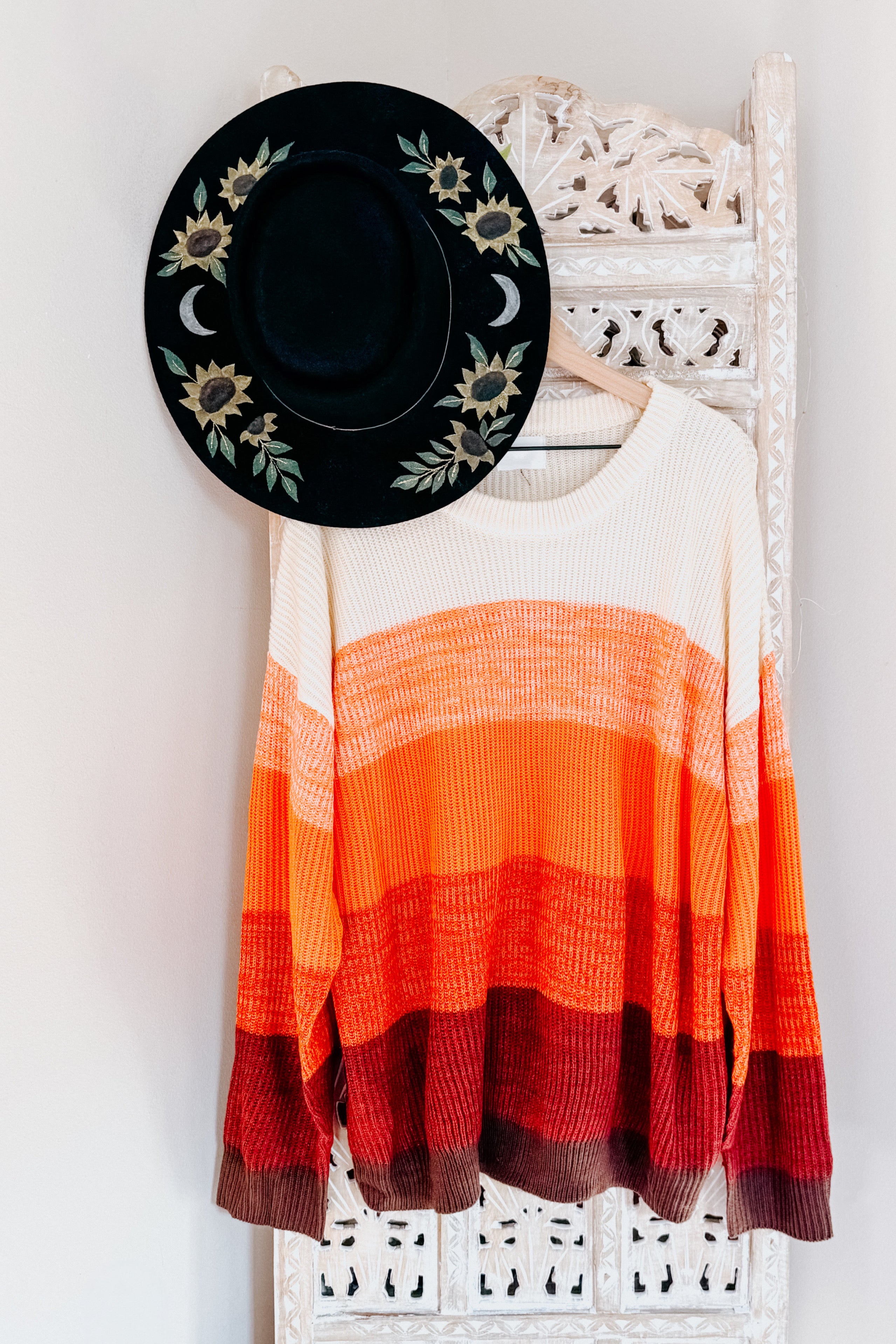 All Too Well Color Block Sweater