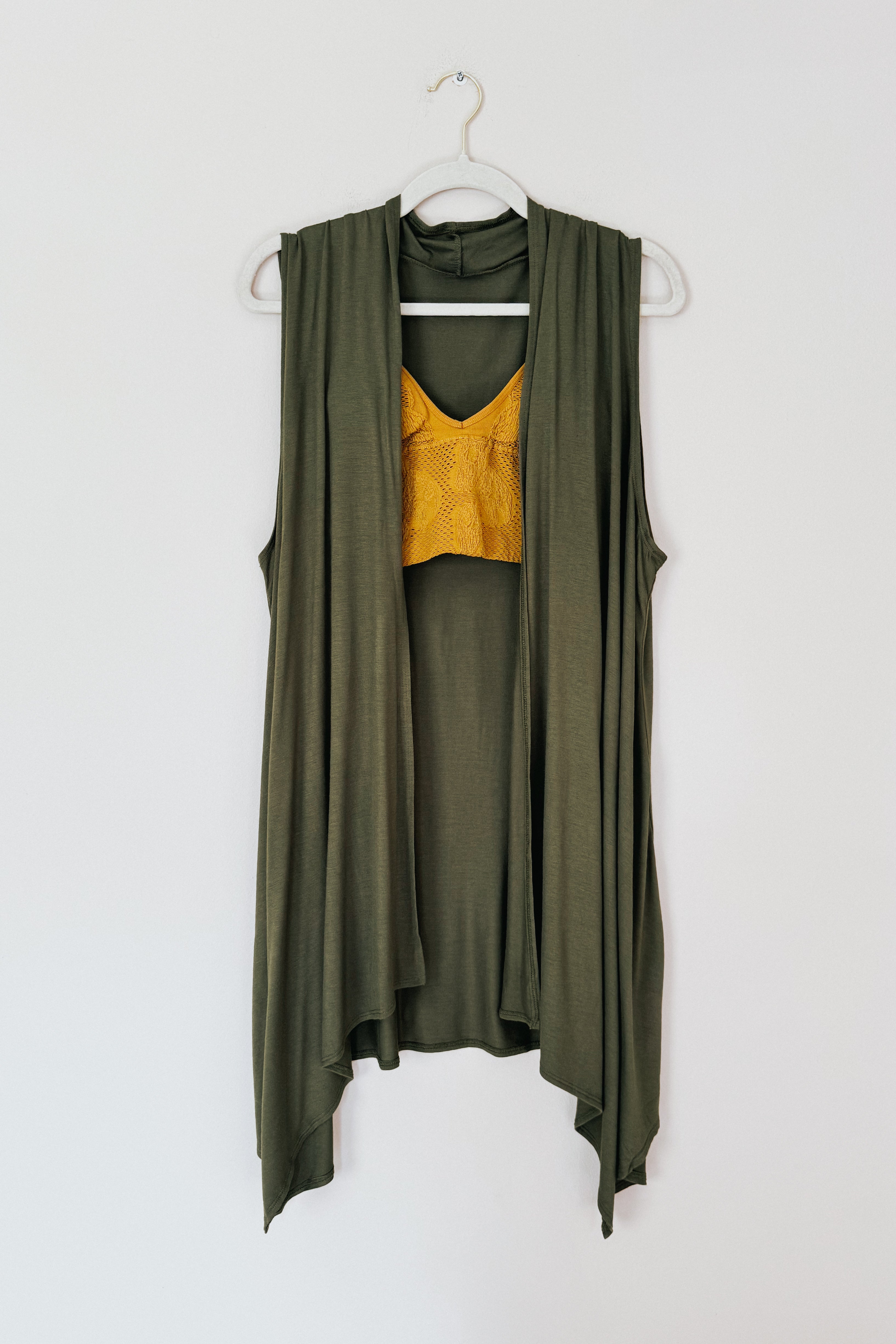 Boho Breeze Sleeveless Cardigan