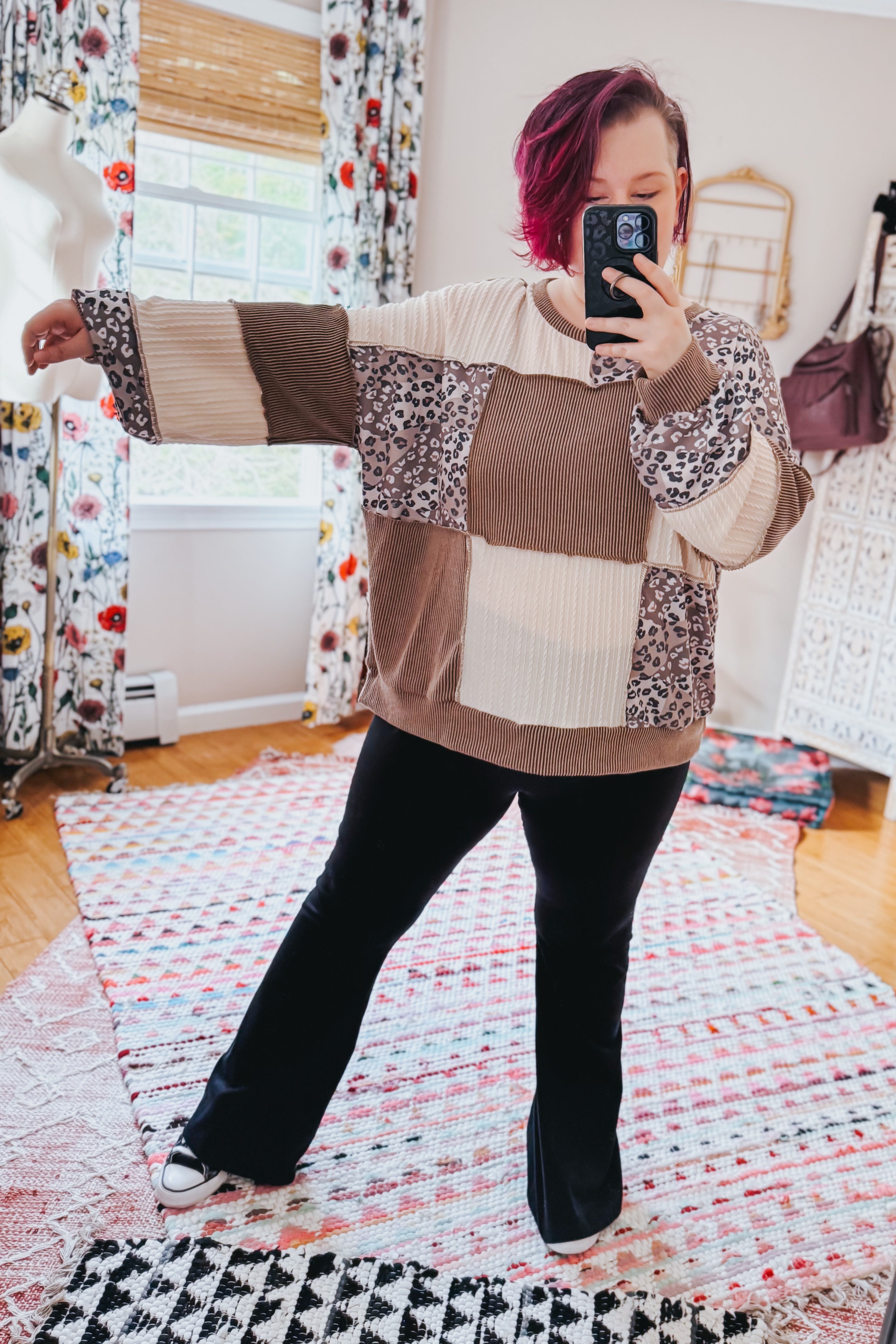 Wild Stitches Cable Knit Sweater