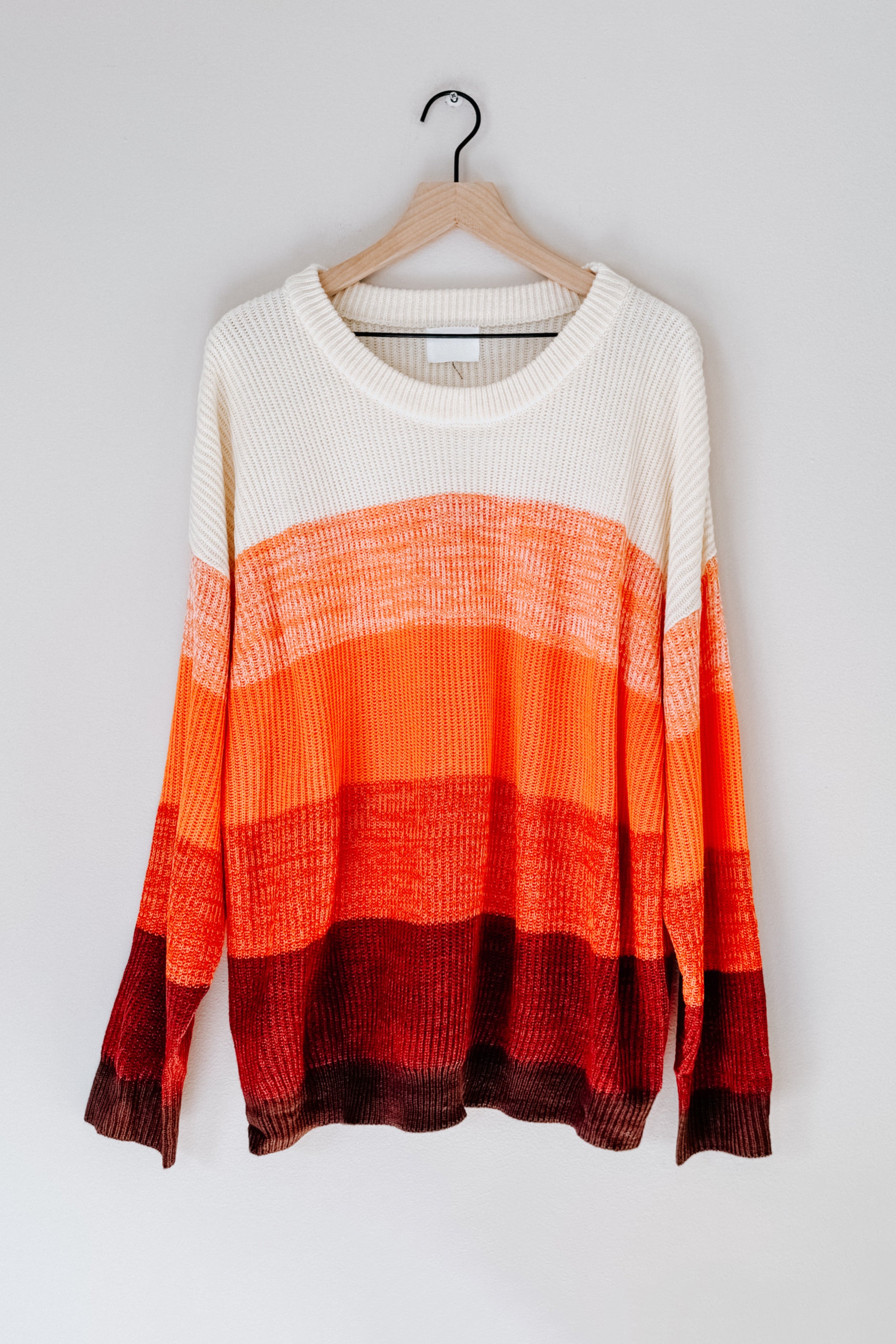 All Too Well Color Block Sweater