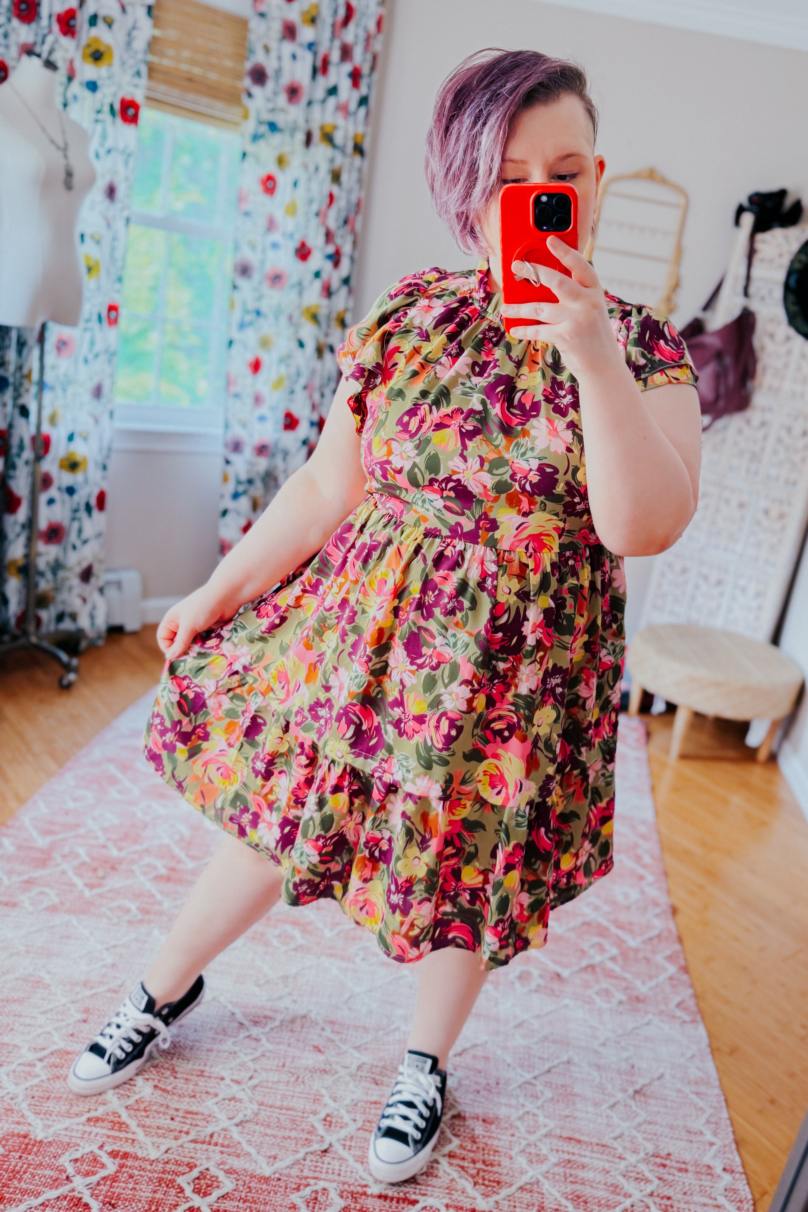 Name it and Claim It Floral Dress