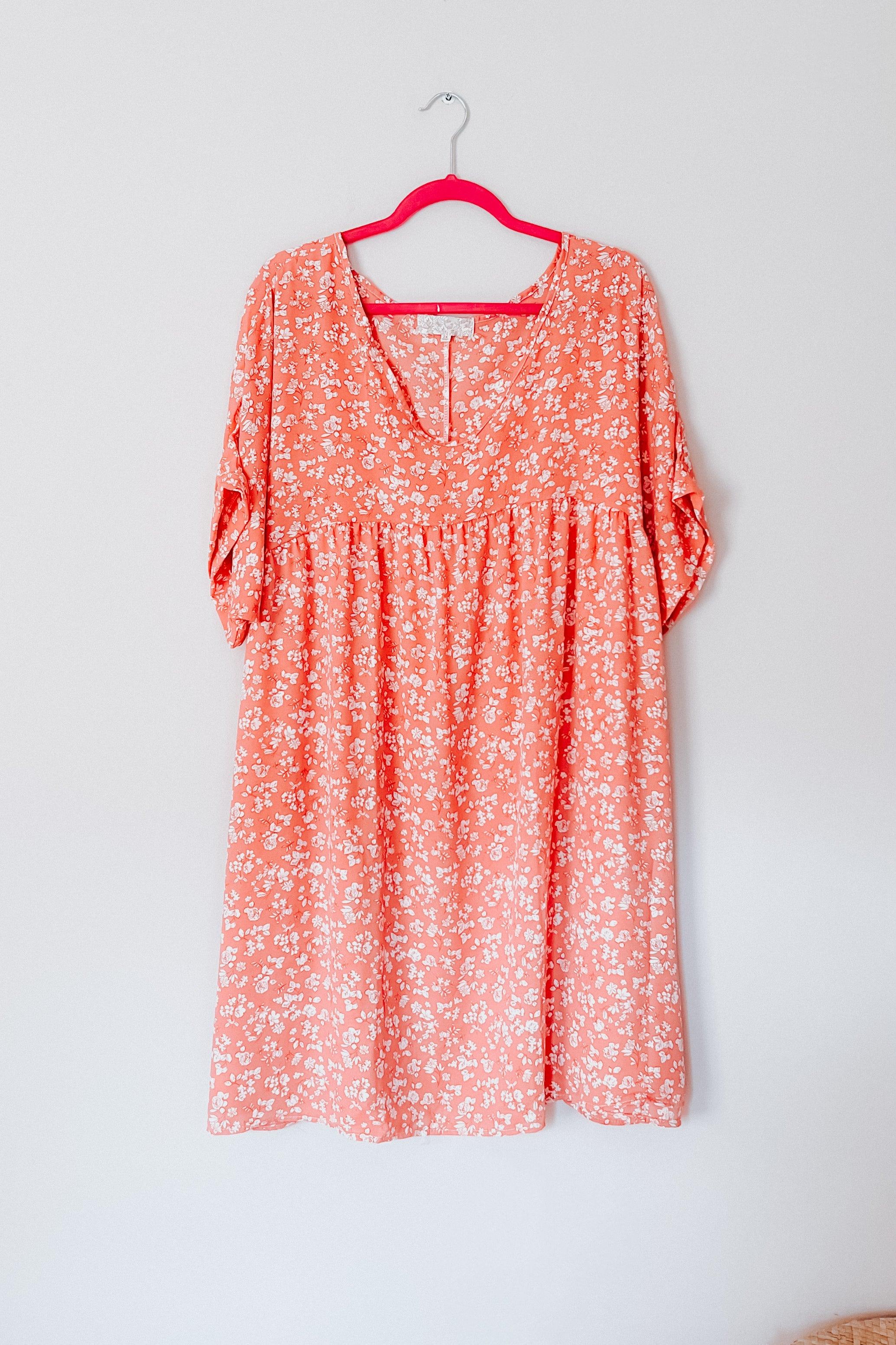 Well This Is Love Floral Dolman Dress