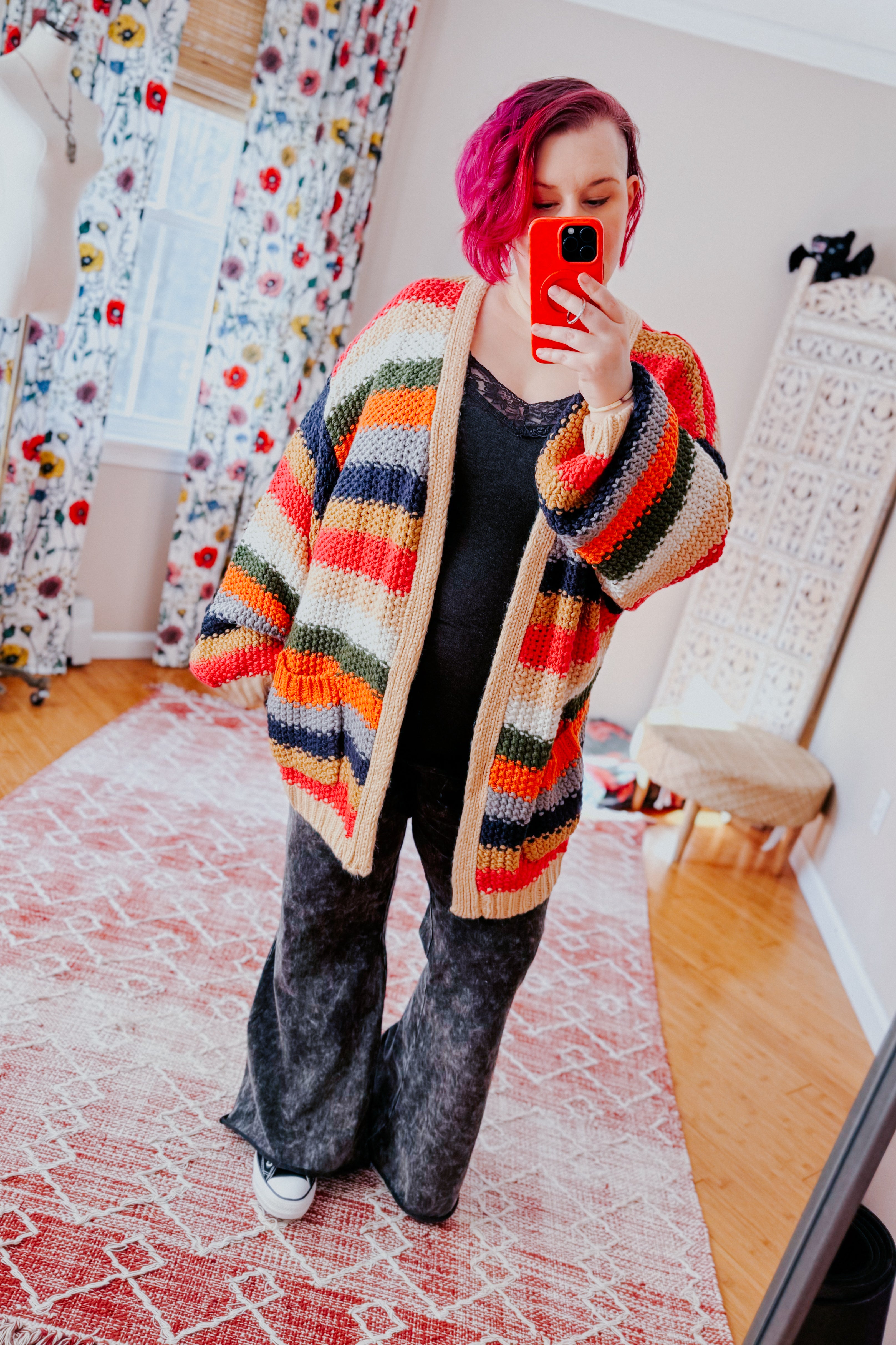 Life in Technicolor Knit Cardigan