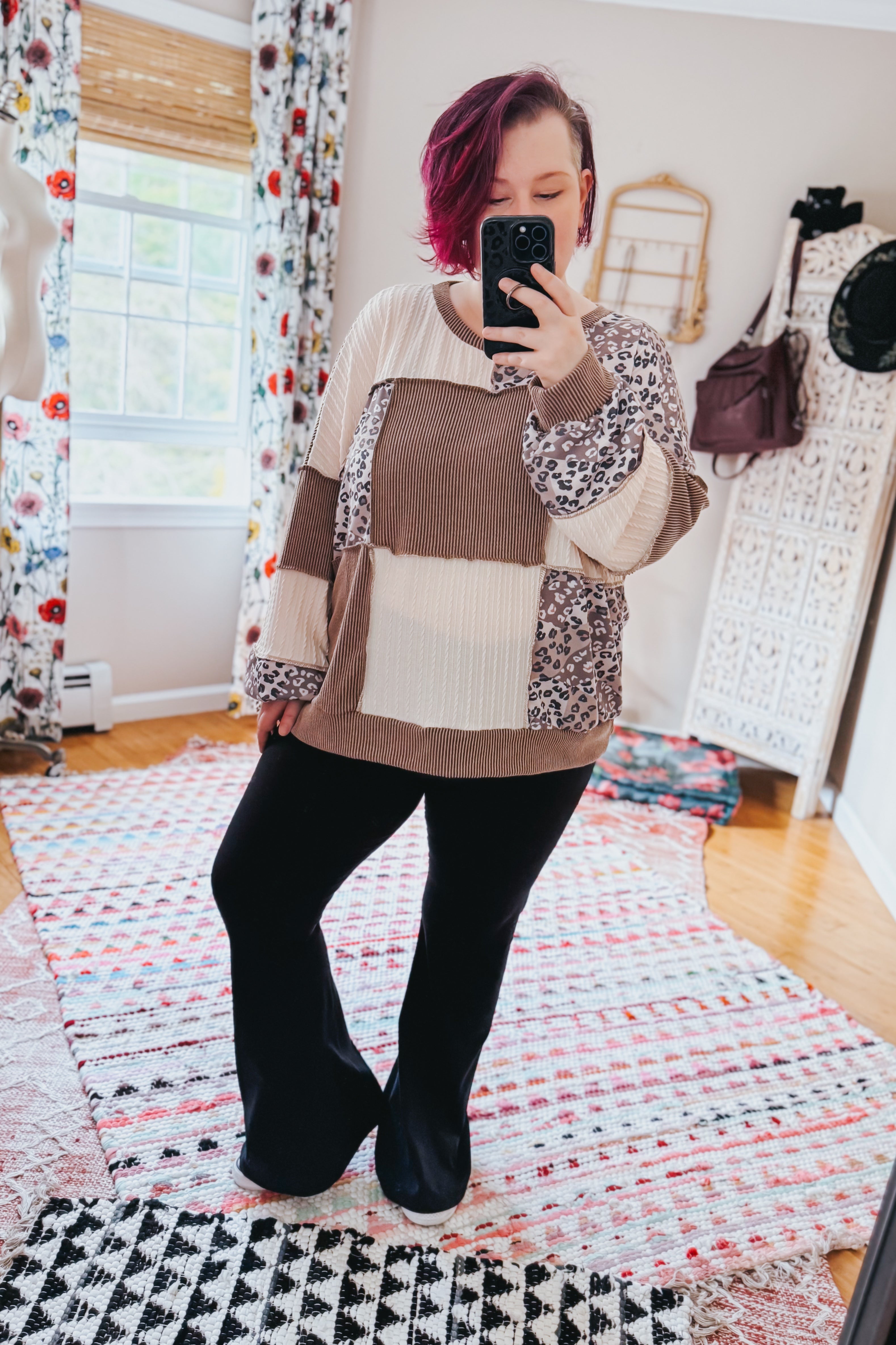 Wild Stitches Cable Knit Sweater