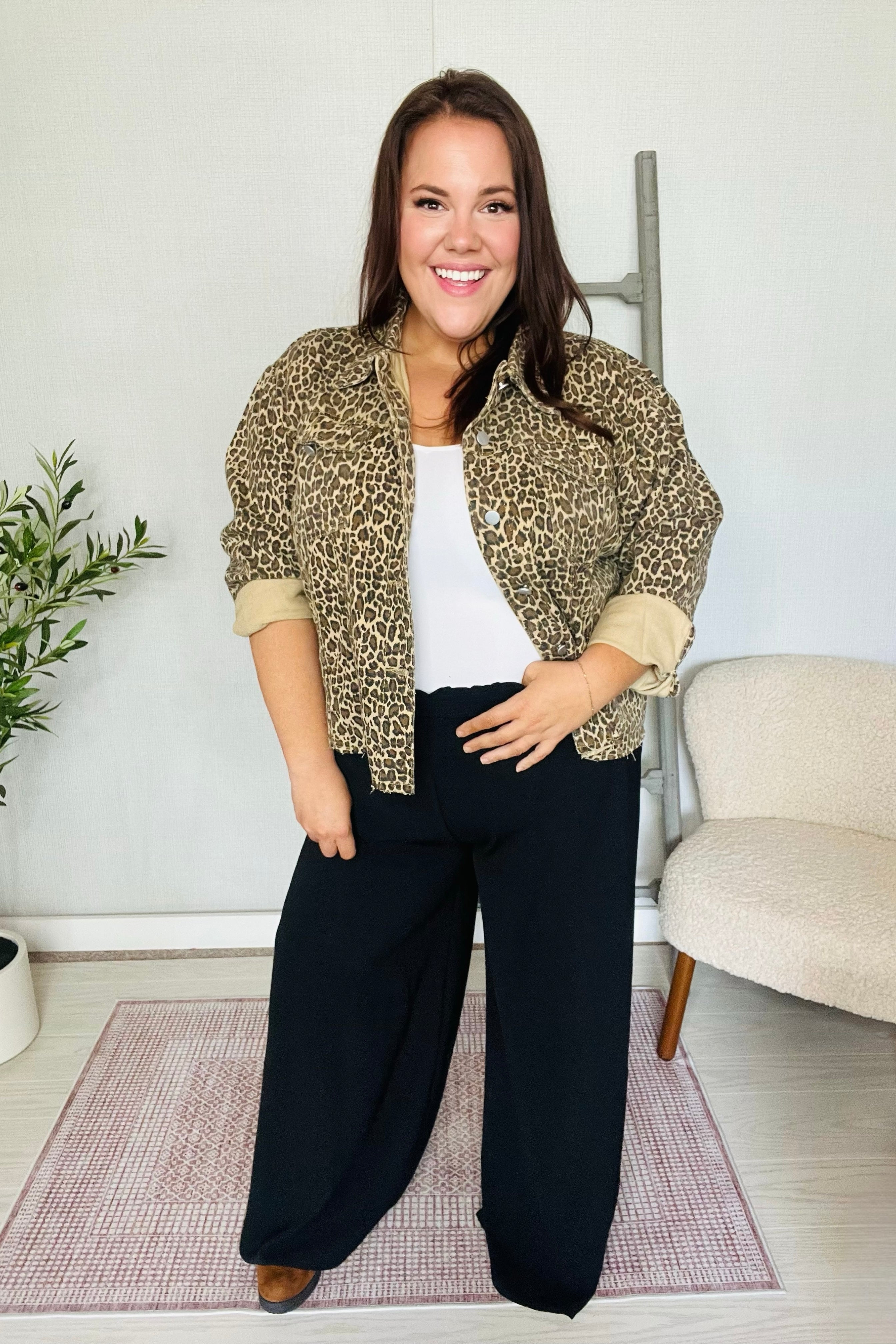 Spotted Being Stylish Leopard Jacket