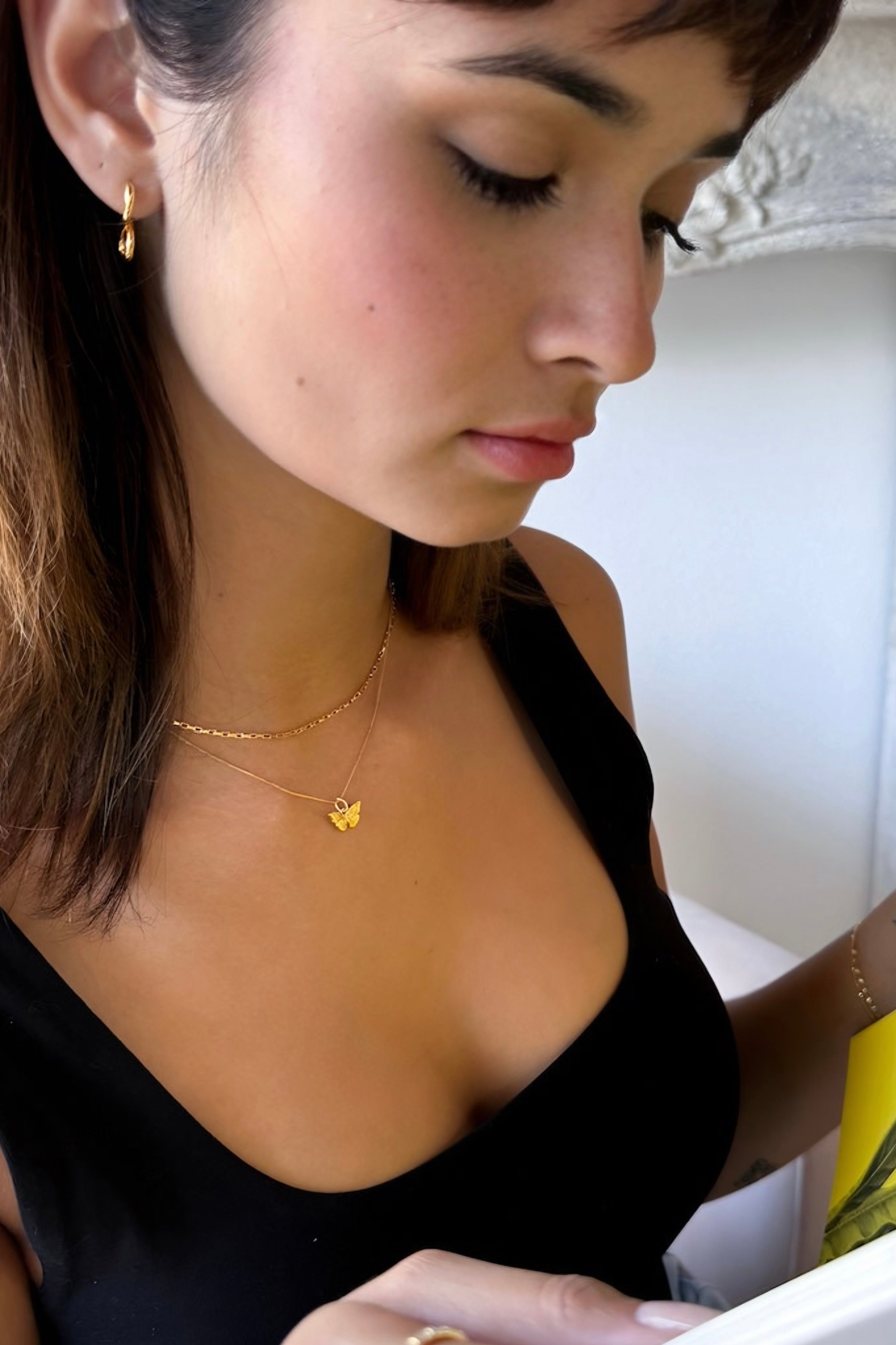 Belinda Dainty Butterfly Necklace