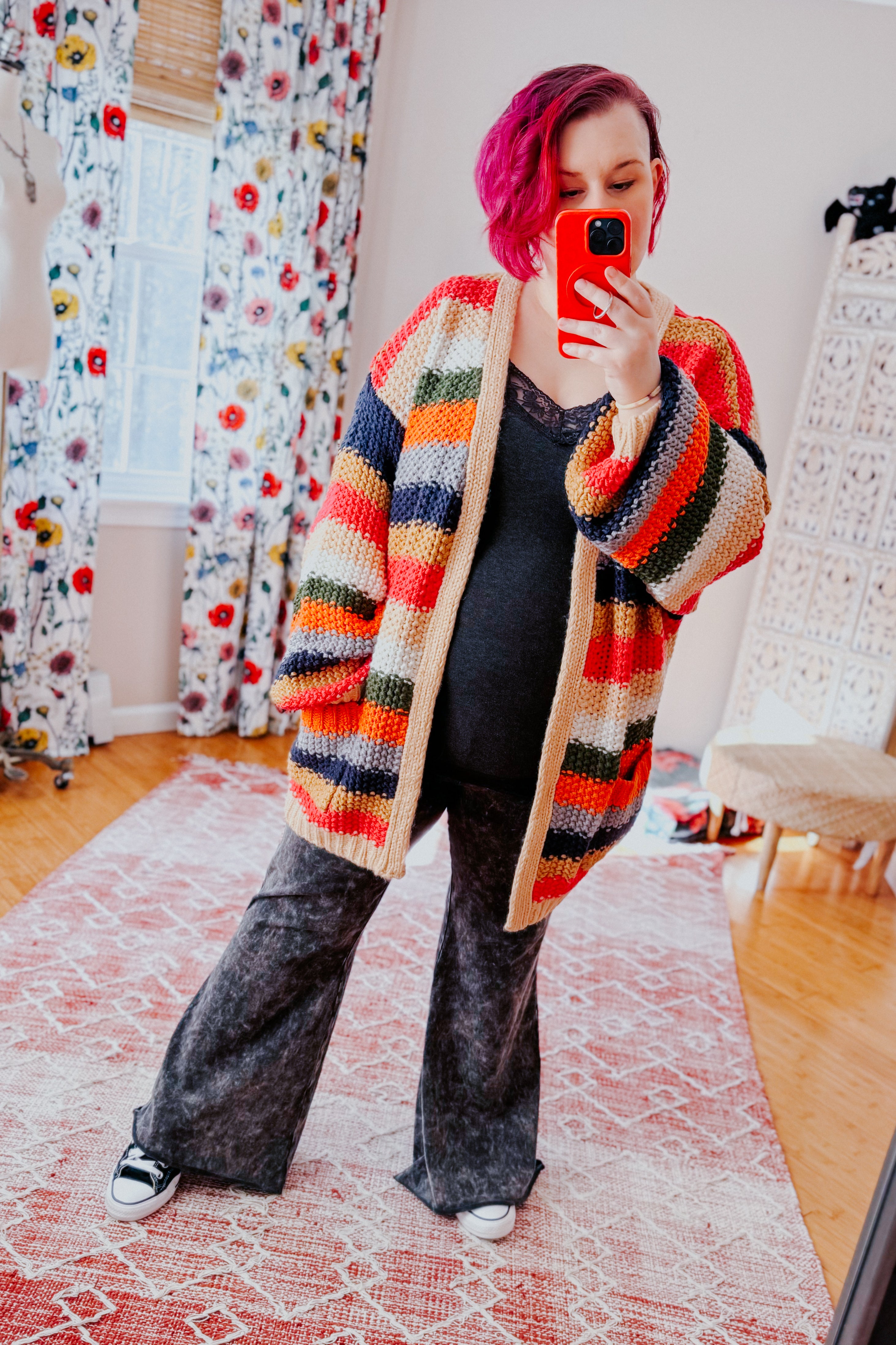 Life in Technicolor Knit Cardigan