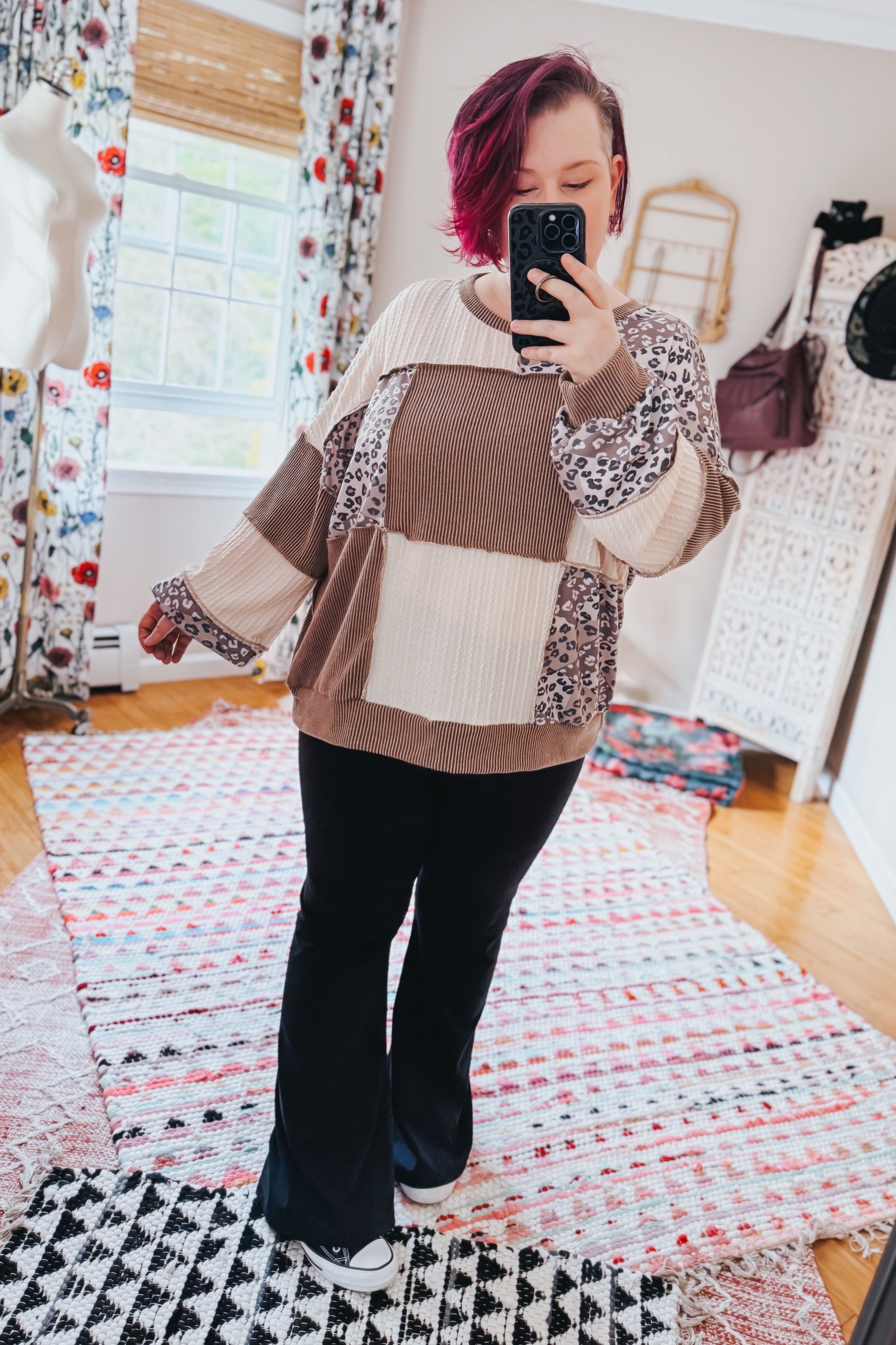 Wild Stitches Cable Knit Sweater