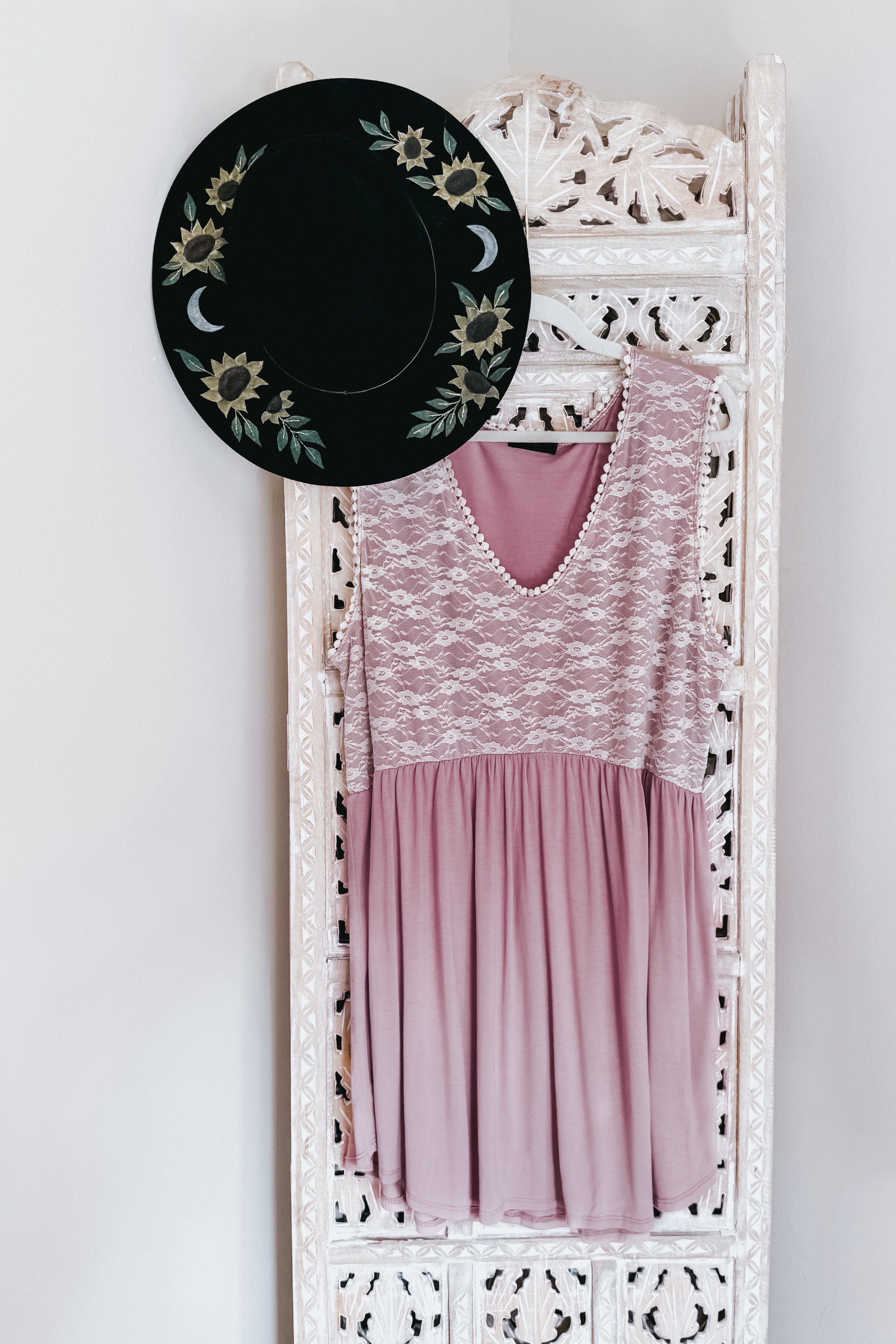 Blushing Beauty Lace Babydoll Top
