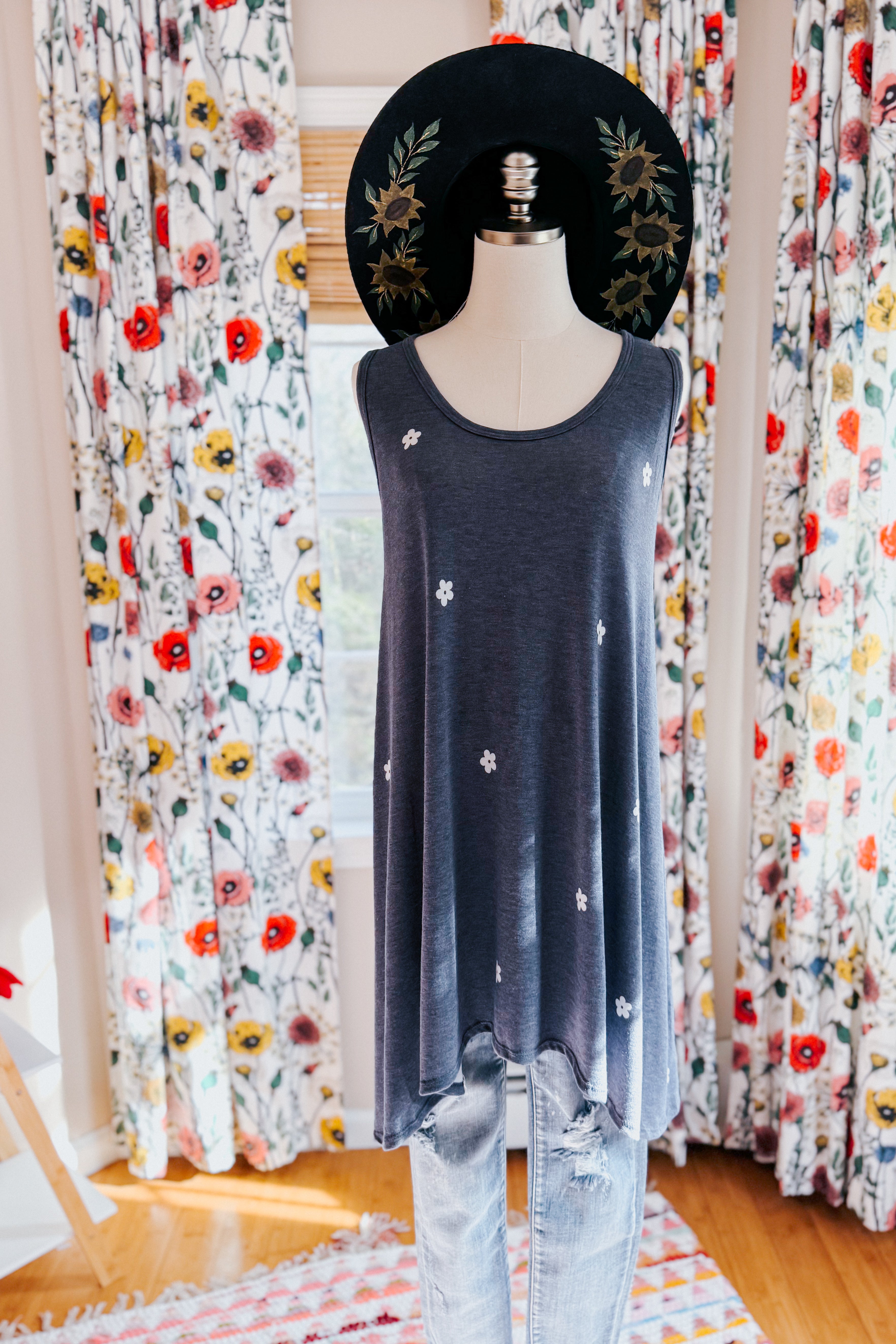 Wildflower Whimsy Tank Top