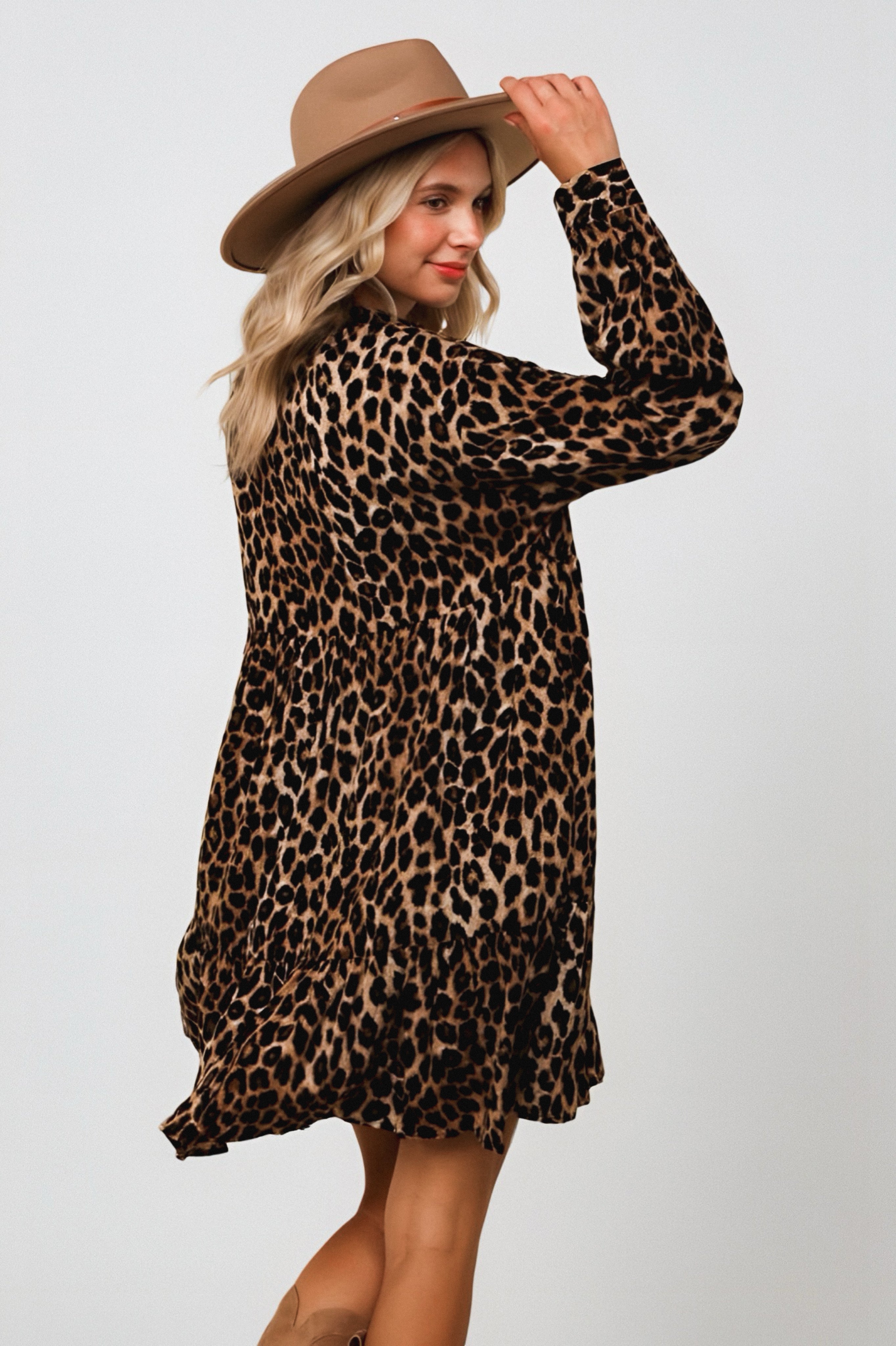 Untamed Beauty Leopard Dress