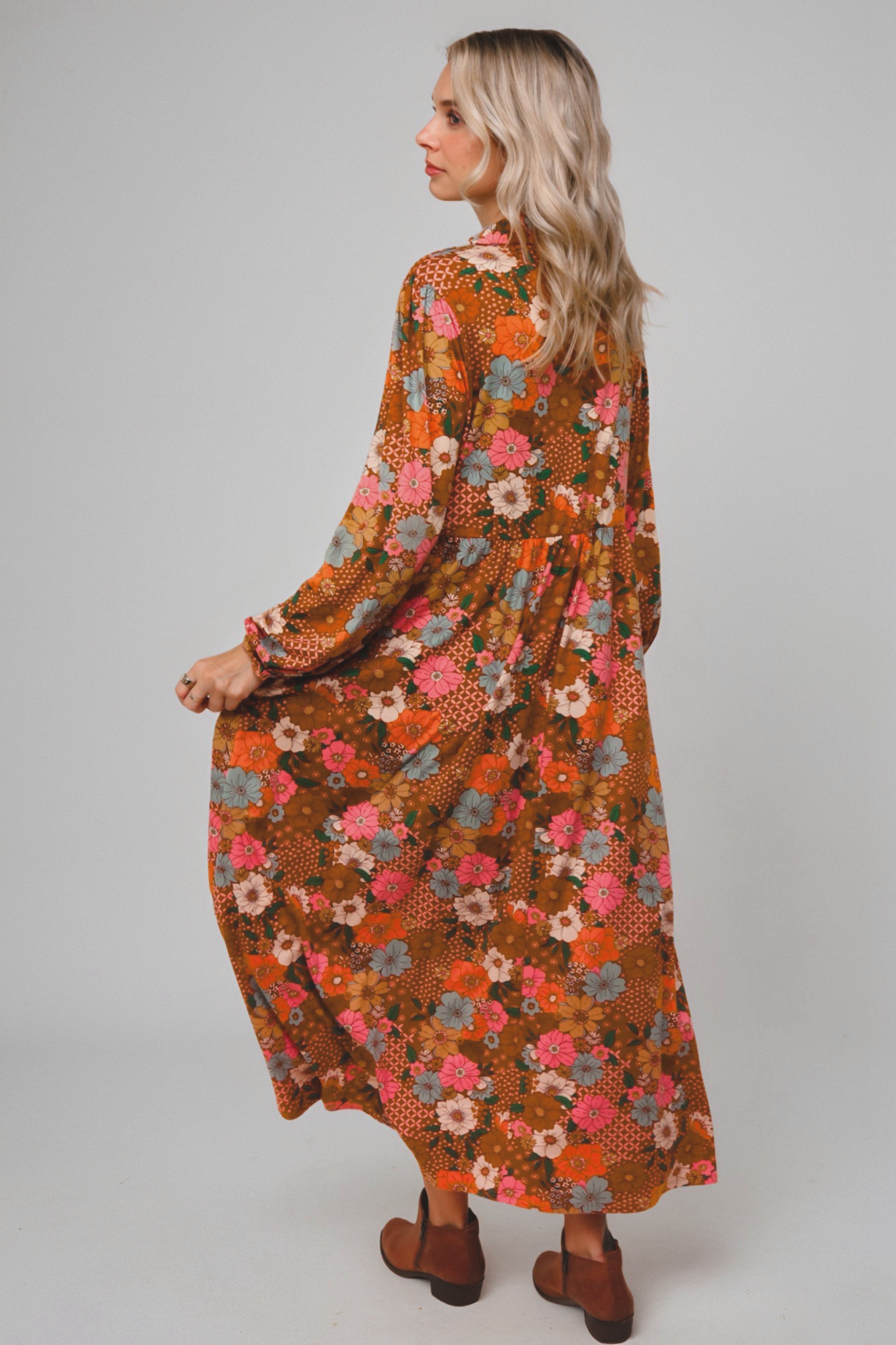 Groovy Garden Maxi Dress