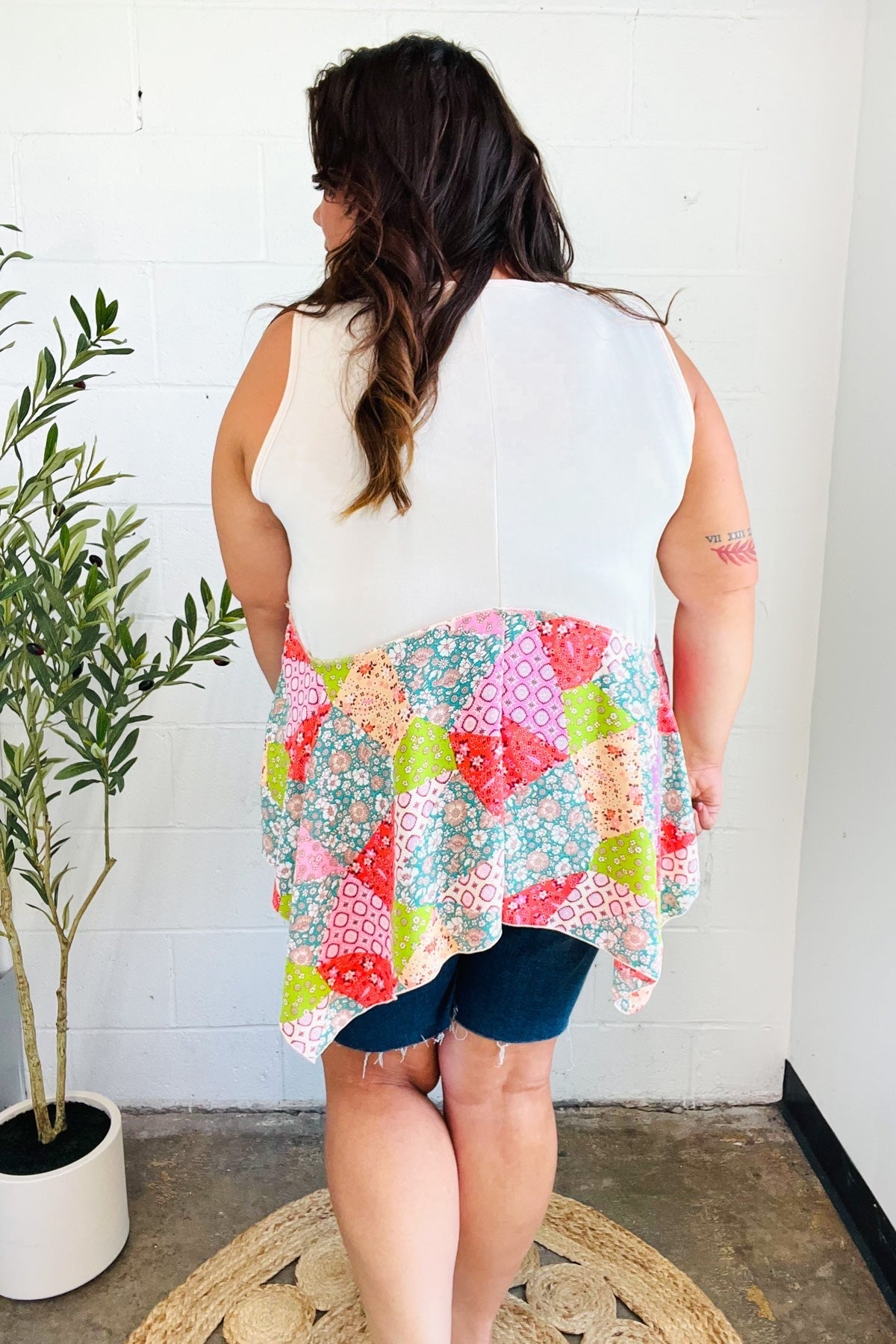 Feeling Femme Patchwork Top