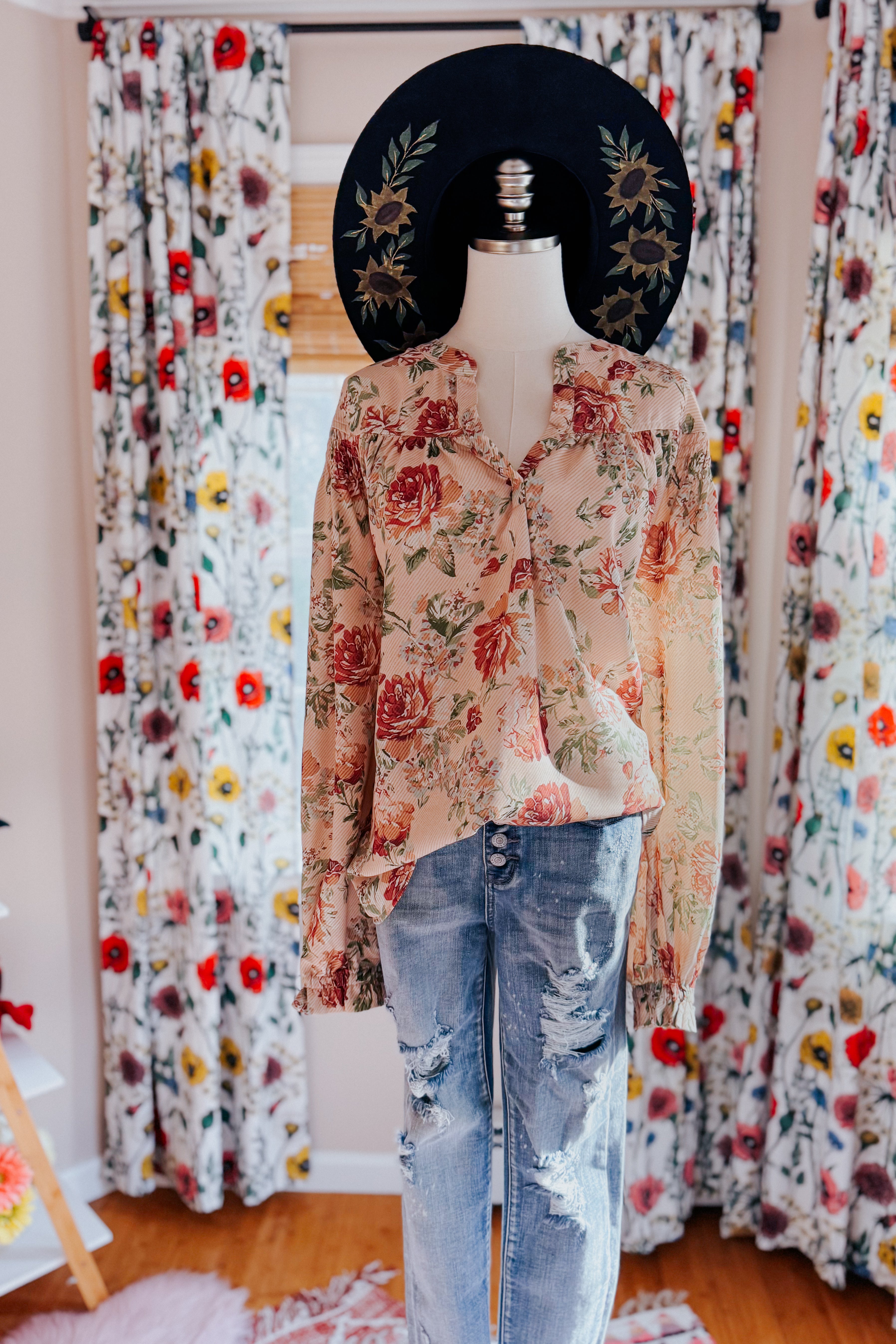 Petals & Poetry Blouse