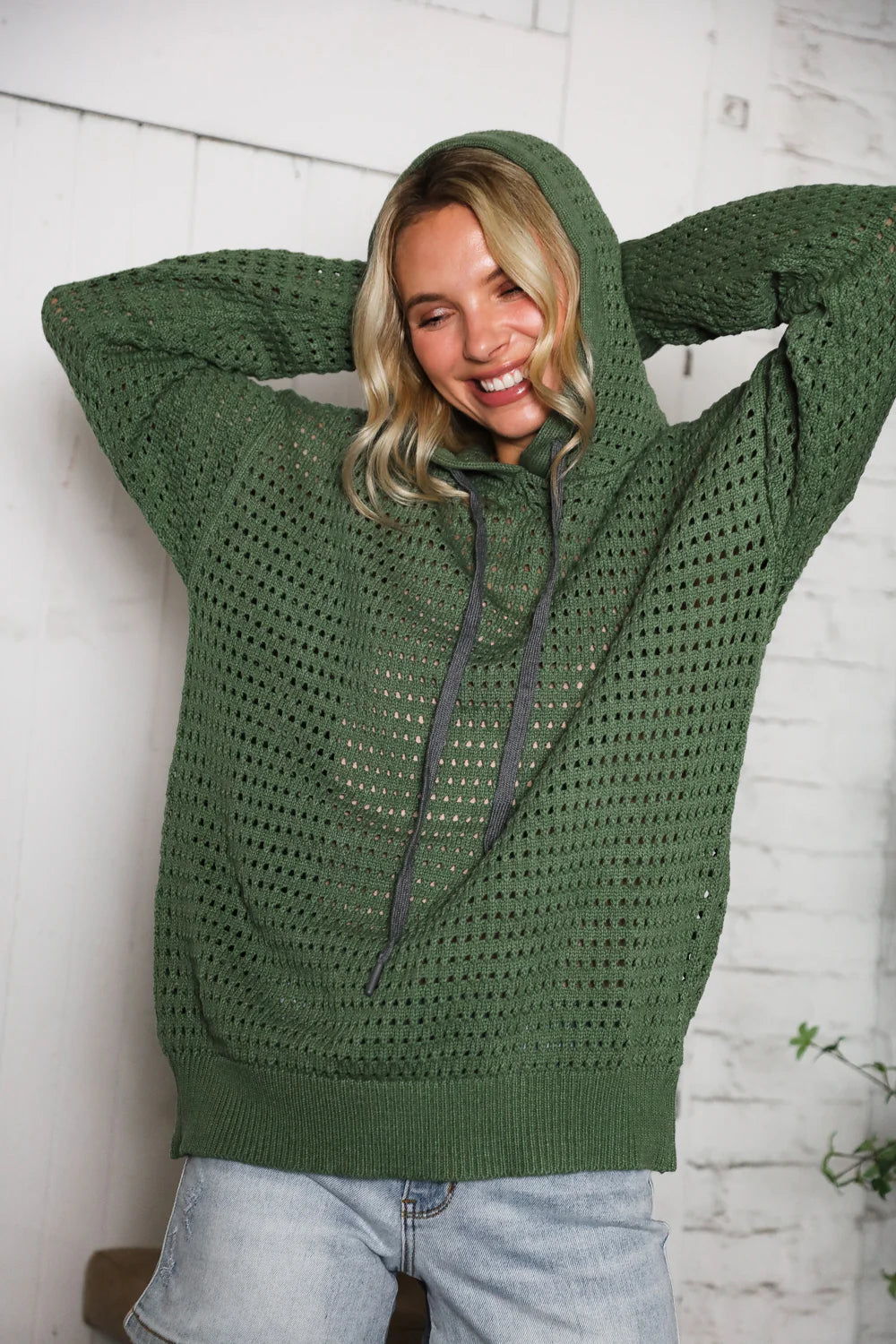 Chill Knit Pullover Hoodie