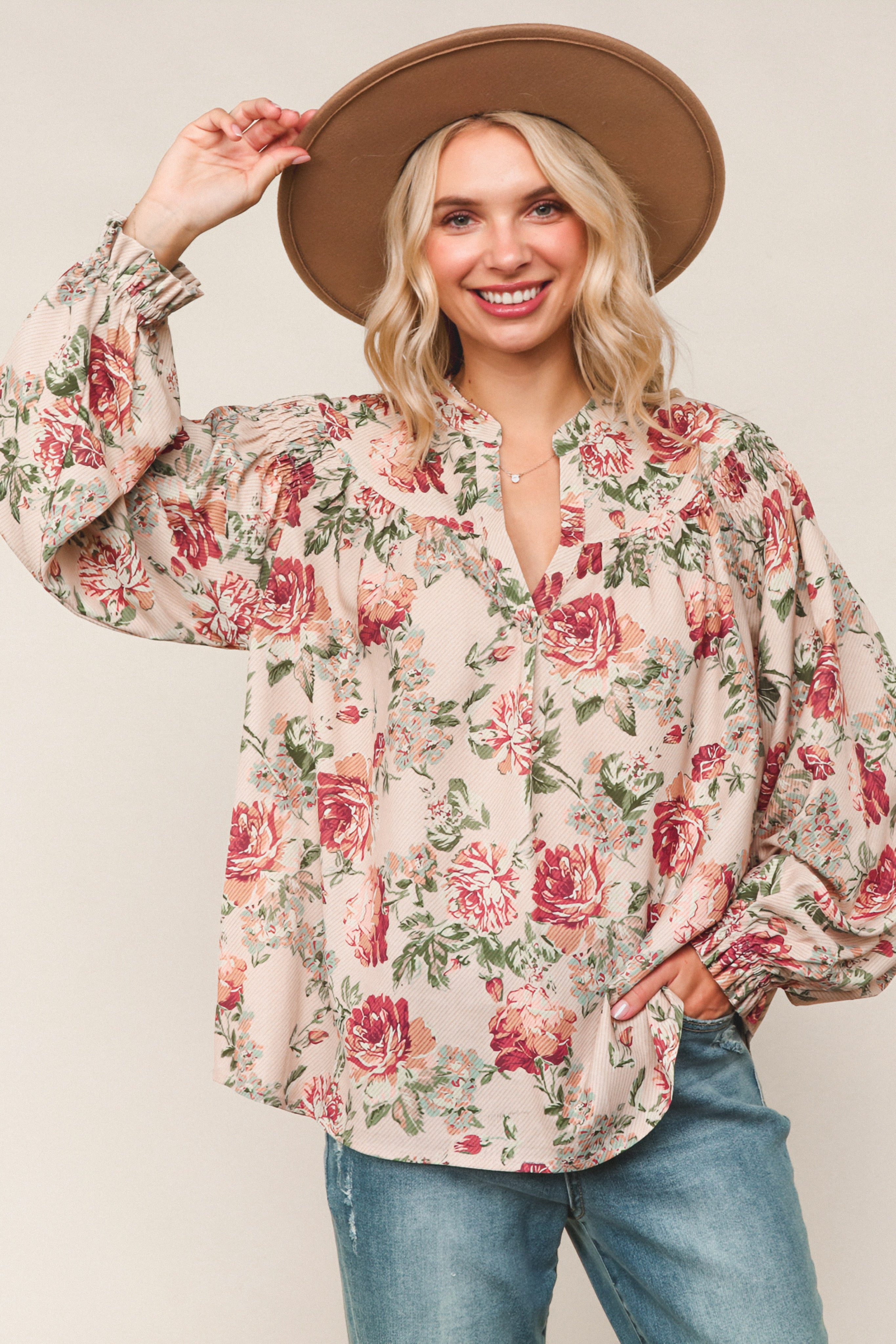 Petals & Poetry Blouse