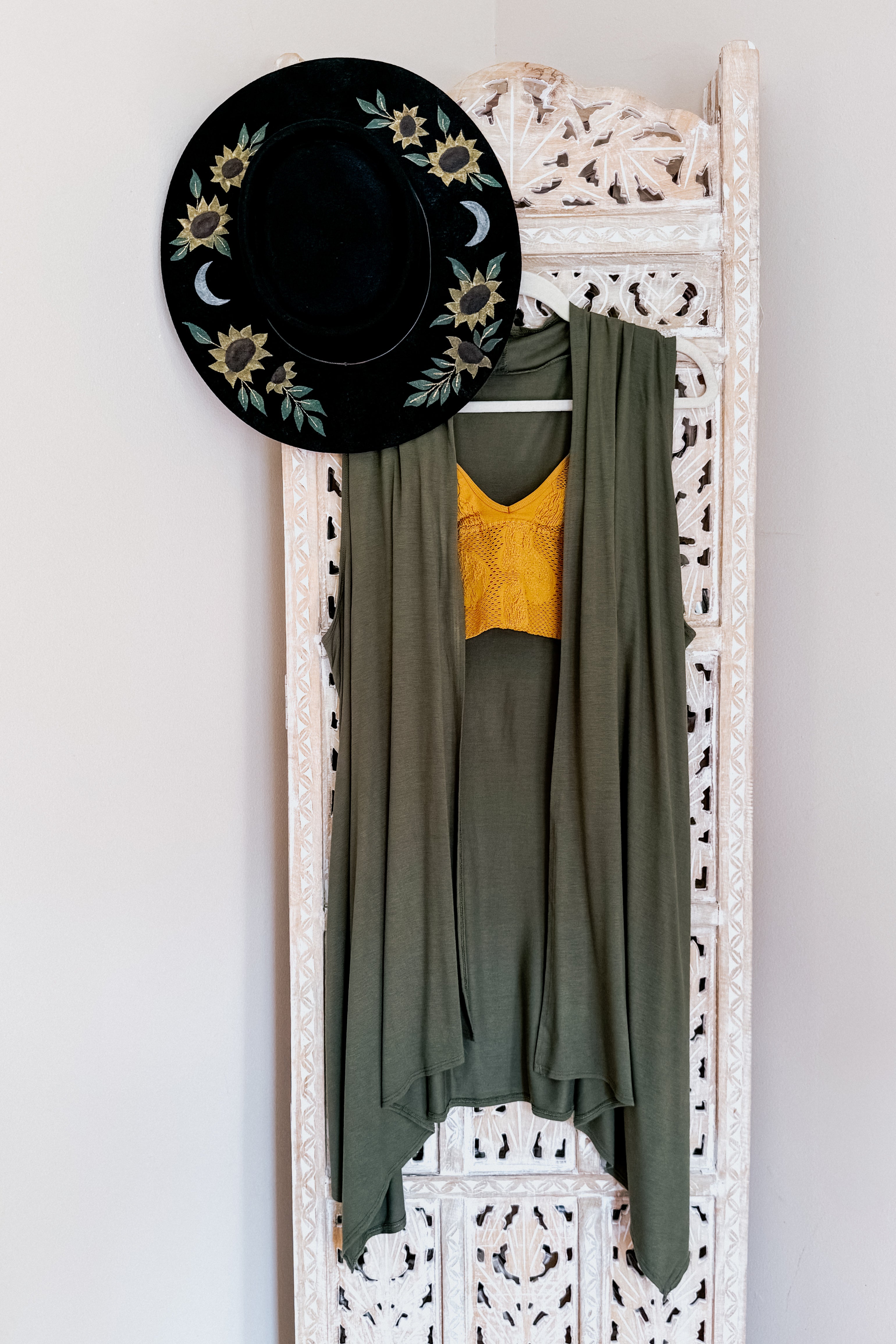 Boho Breeze Sleeveless Cardigan