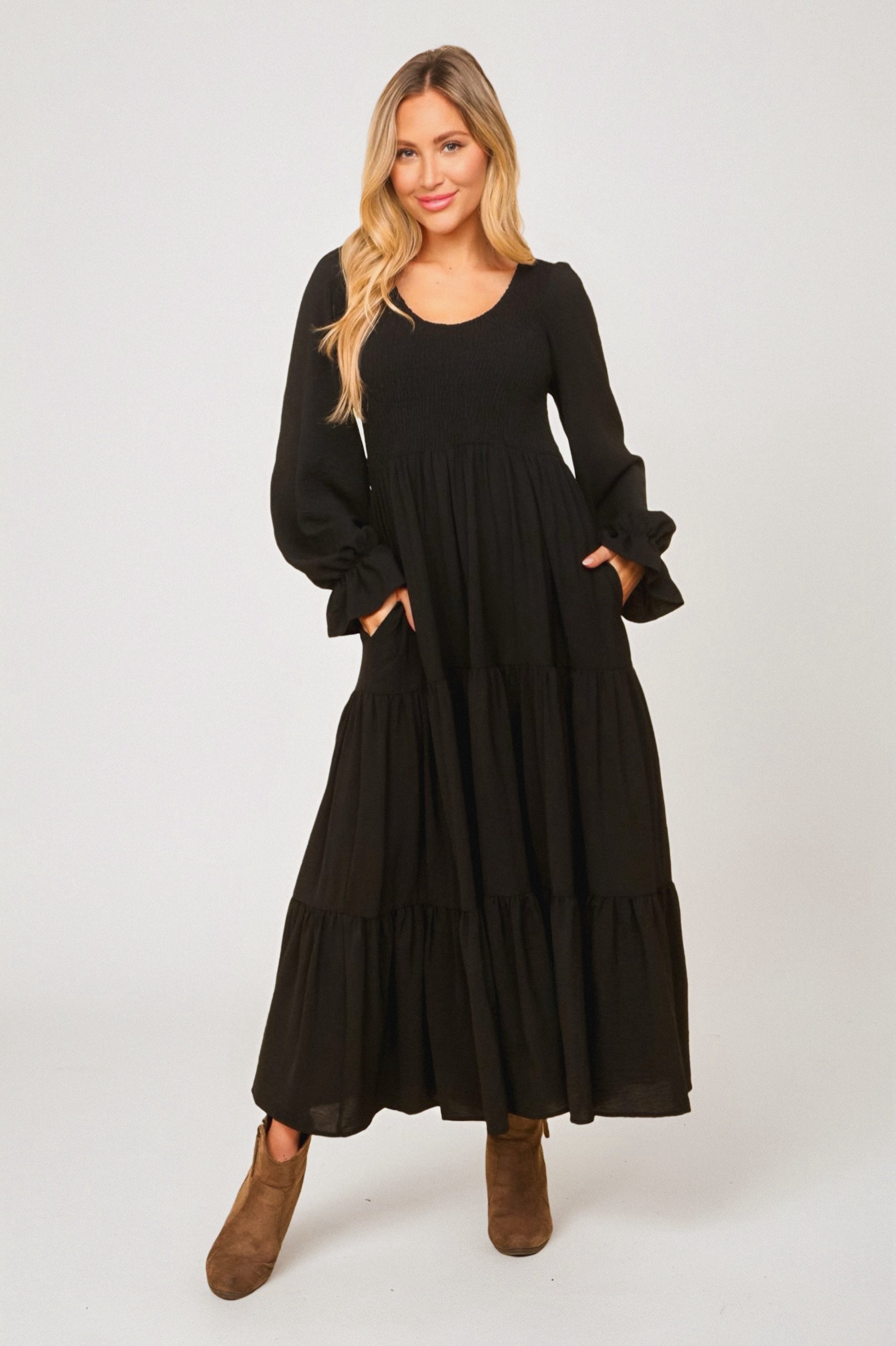 Magic Maxi Dress • Black